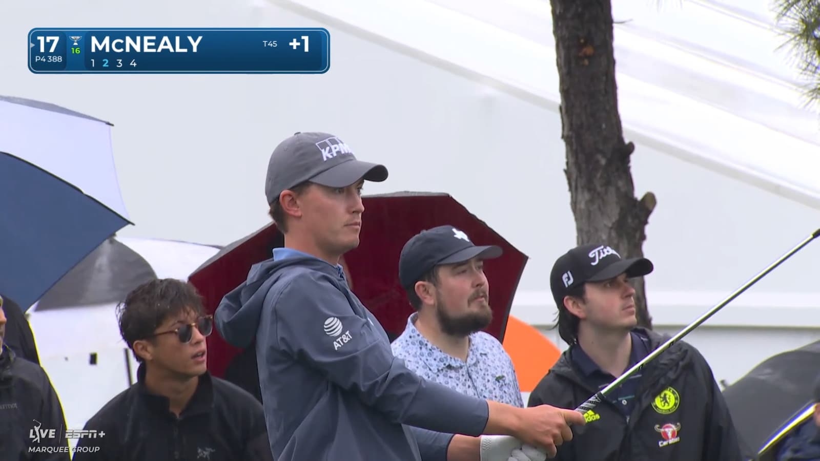 Maverick McNealy uses nice approach to set up birdie at Houston Open