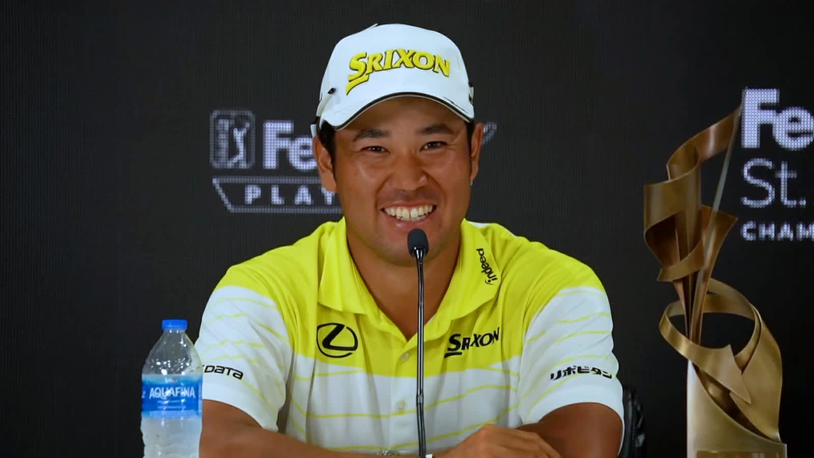 Hideki Matsuyama's news conference after winning FedEx St. Jude