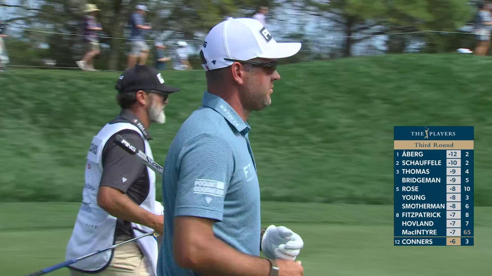 Corey Conners hits 119-yard approach to 3 feet, sets up birdie on No. 4 at THE PLAYERS