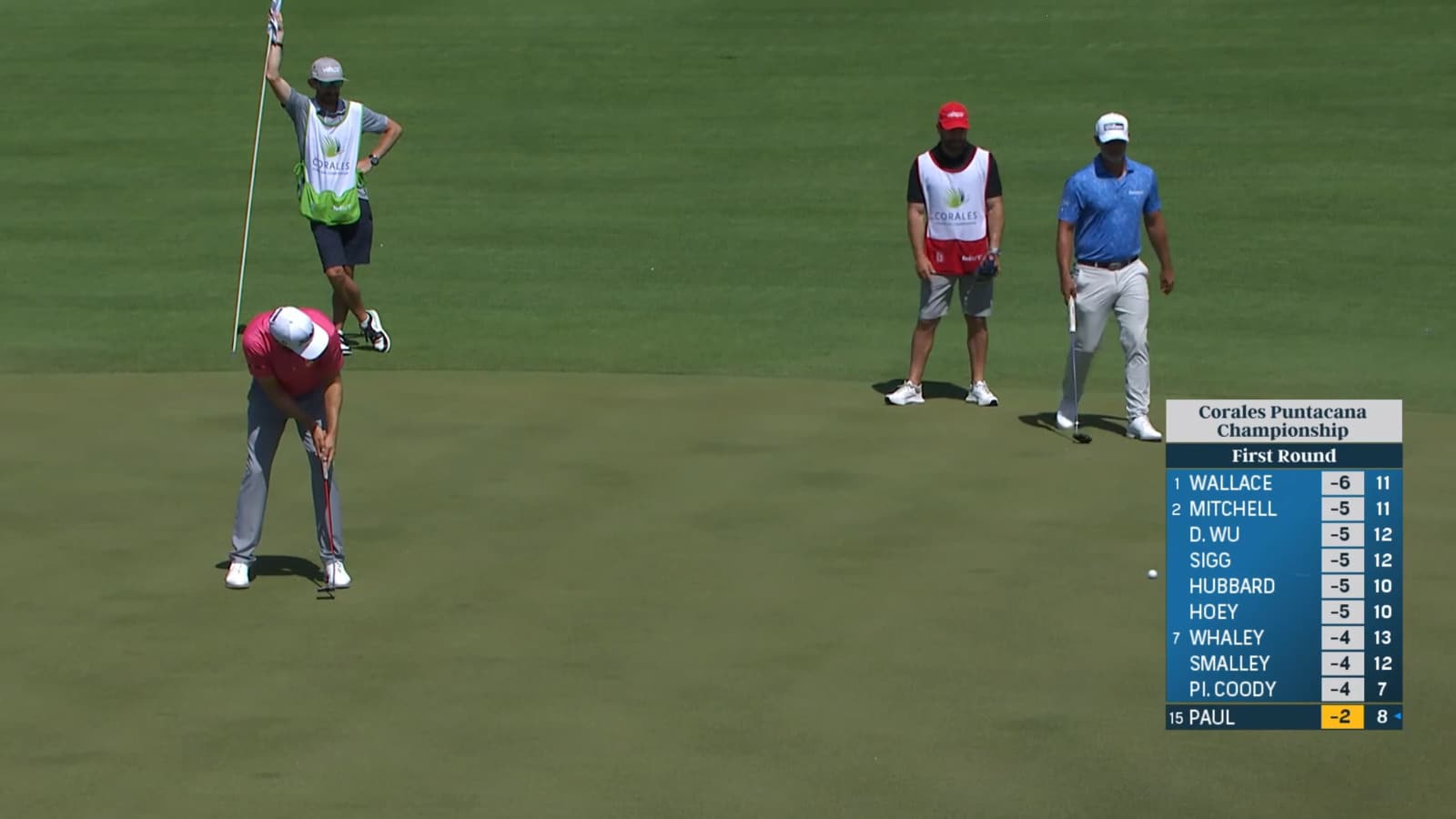 Jeremy Paul pours in birdie putt at Corales Puntacana