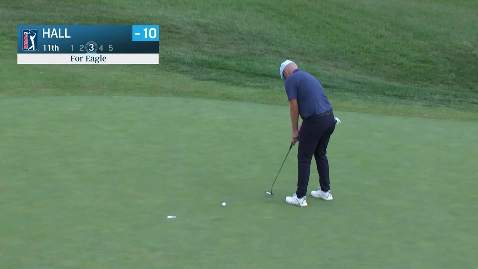 Harry Hall makes eagle on No. 11 at ISCO Championship