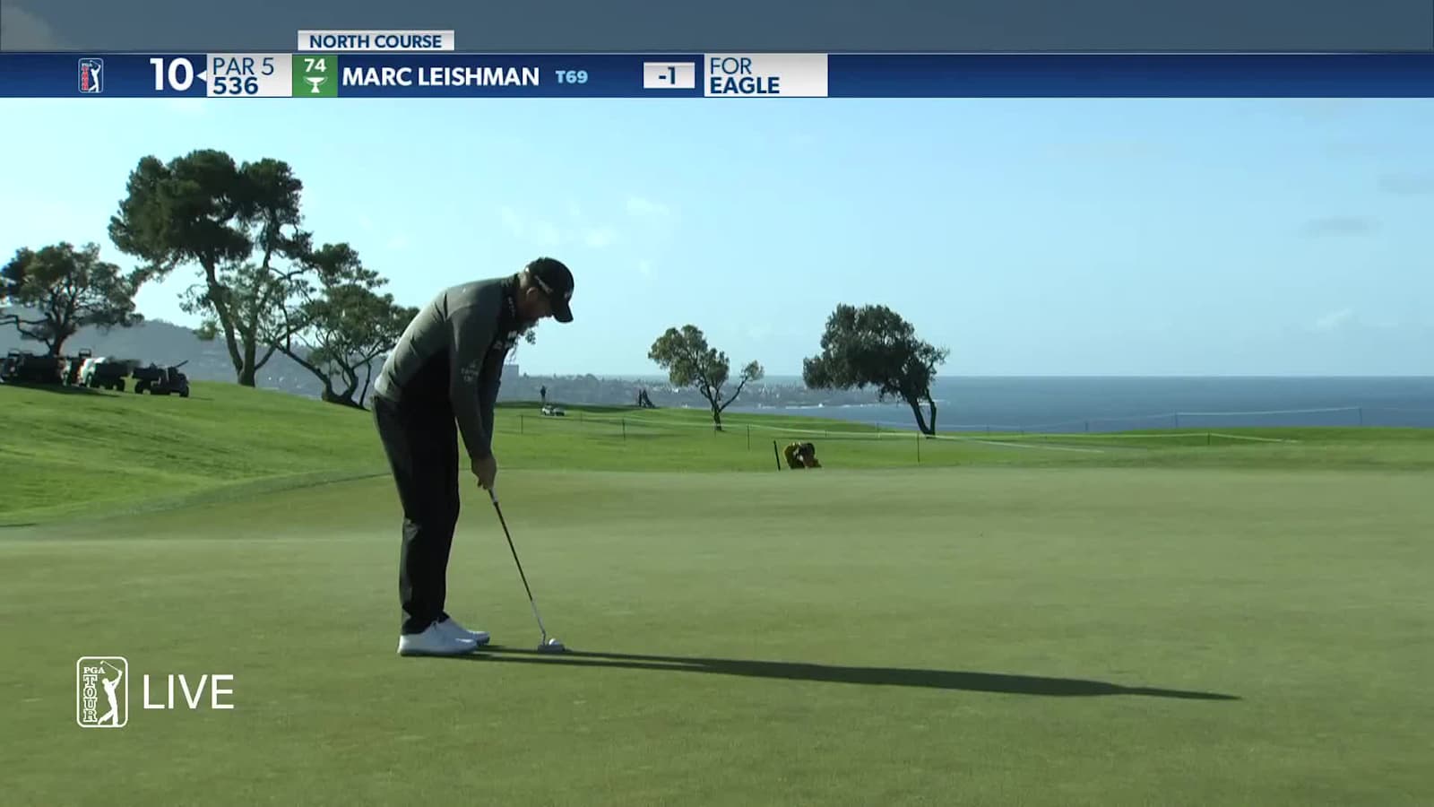 Marc Leishman lags eagle attempt, birdies at Farmers