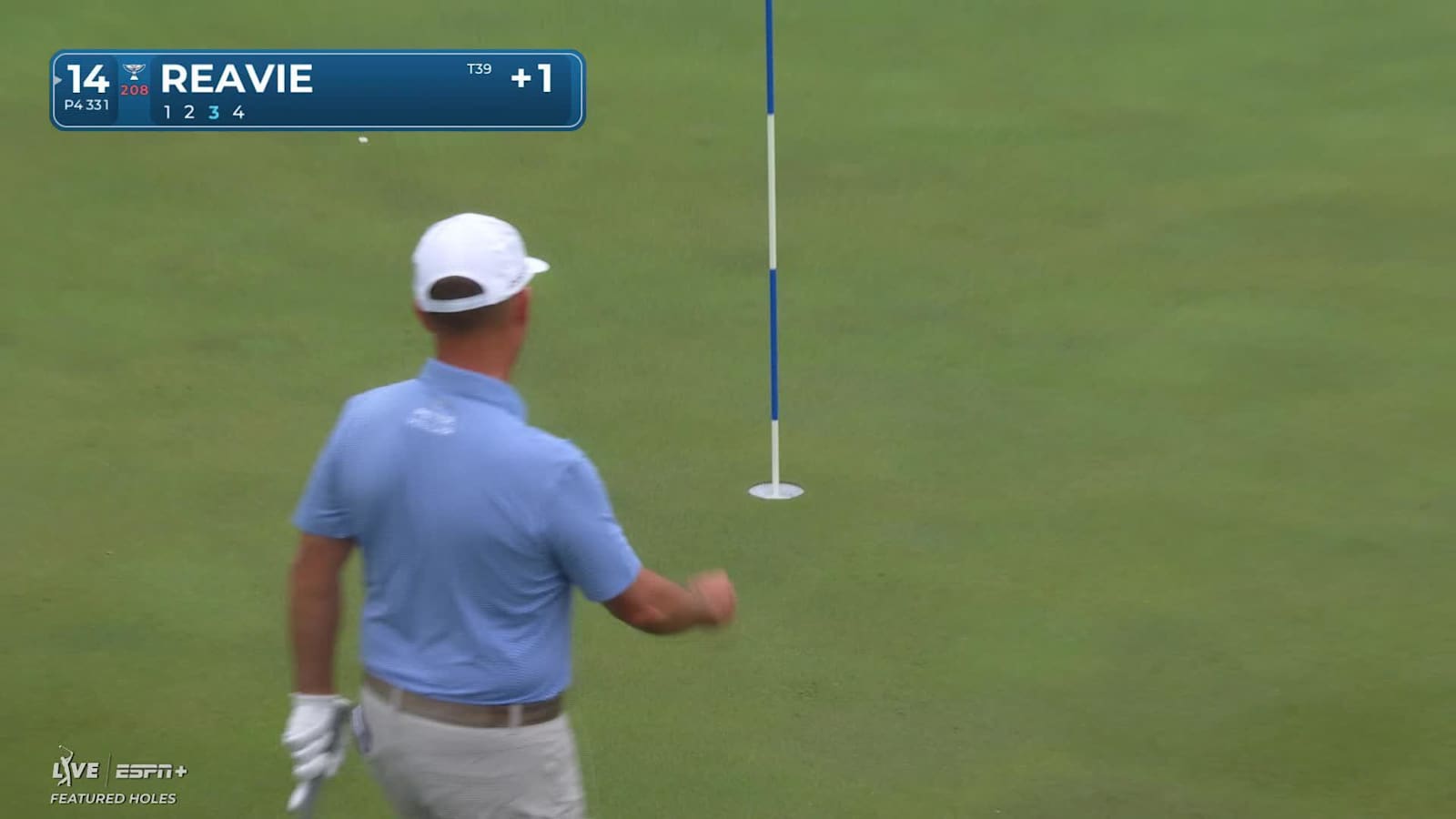 Chez Reavie makes birdie on No. 14 at THE CJ CUP