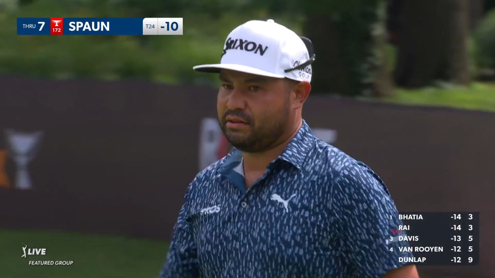 J.J. Spaun makes 13-foot eagle putt at Rocket Mortgage