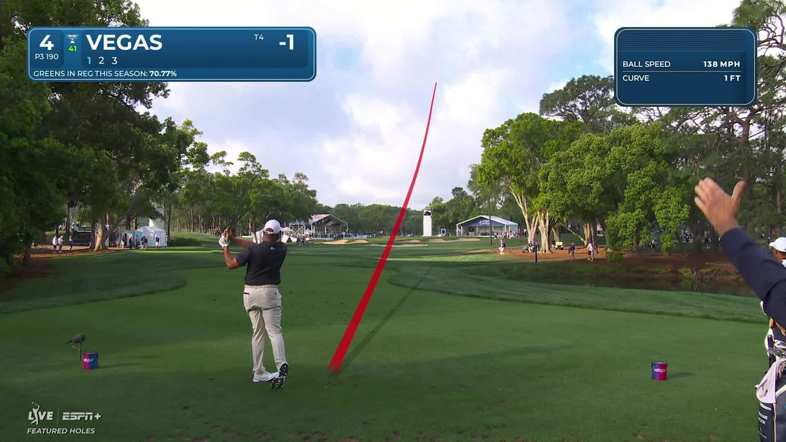 Jhonattan Vegas drains 21-foot birdie putt at Valspar