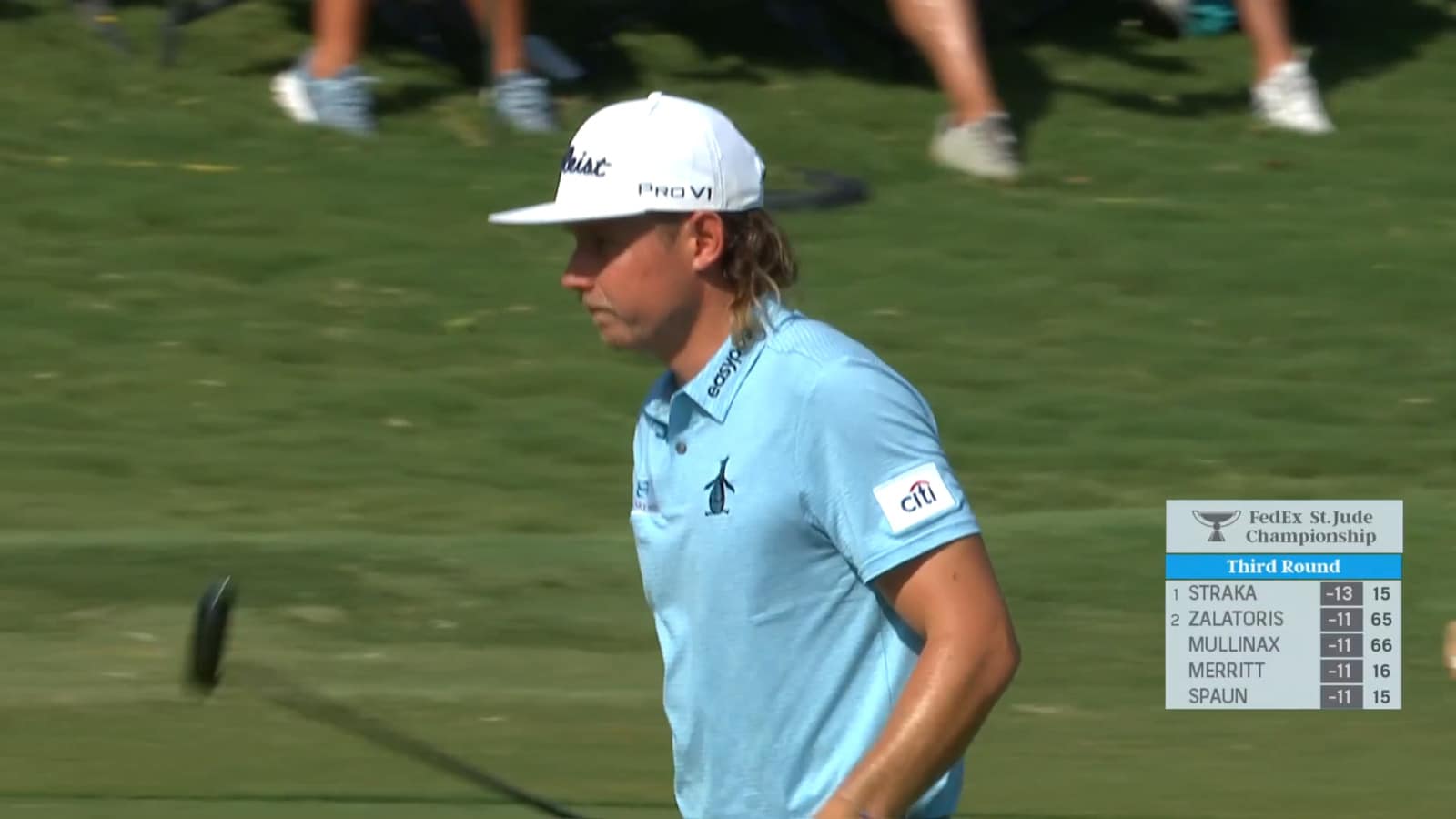 Cameron Smith makes 14-footer for birdie at FedEx St. Jude Champ