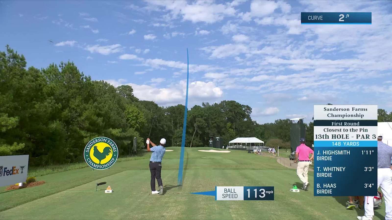 K.H. Lee's tight tee shot leads to birdie at Sanderson Farms