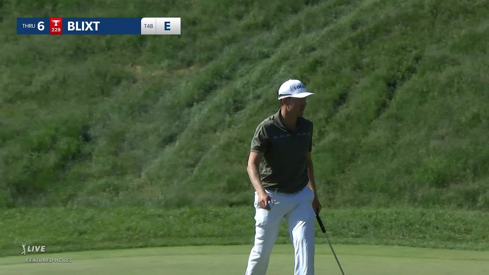 Jonas Blixt makes birdie on No. 6 at RBC Canadian