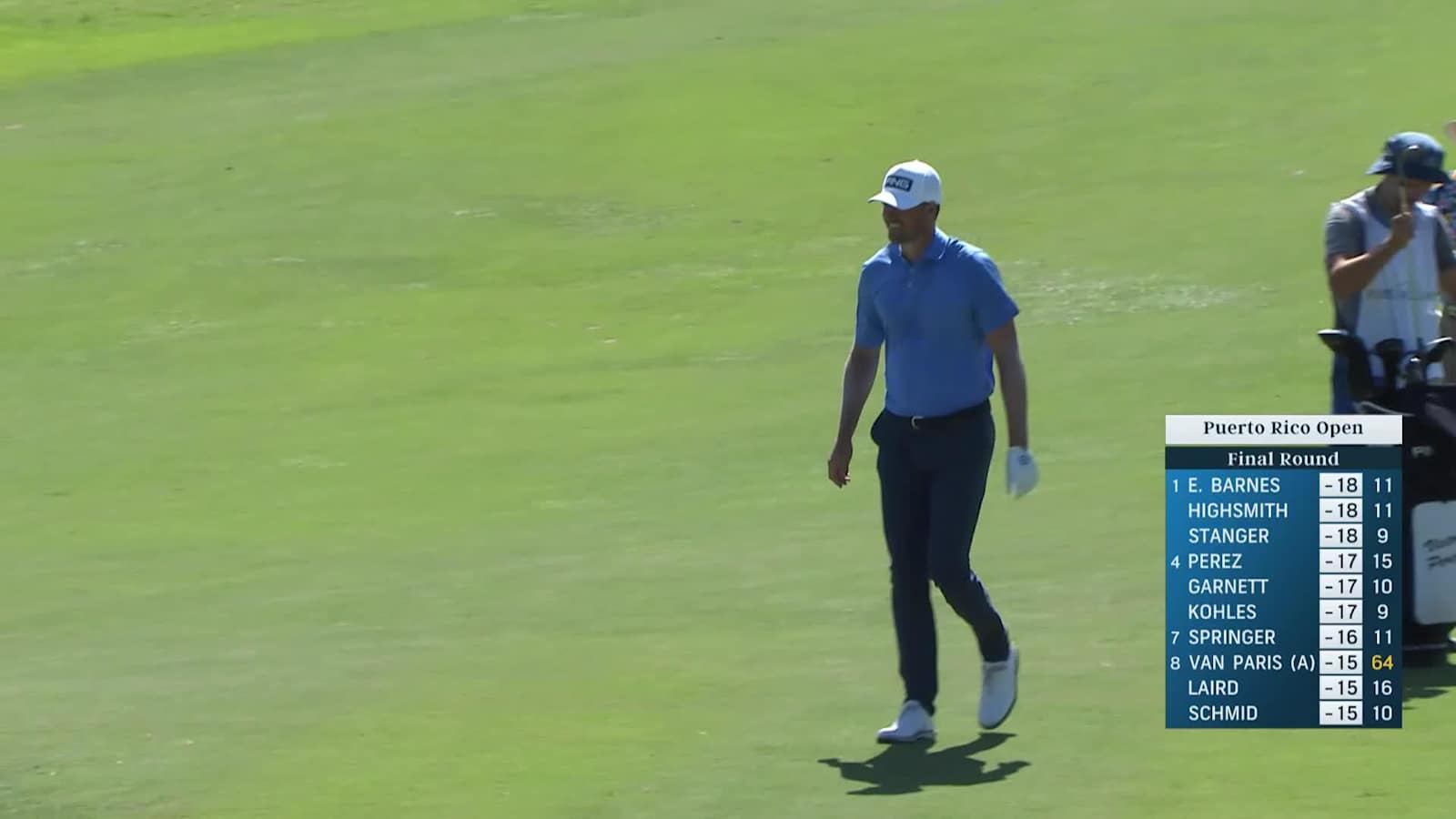 Victor Perez holes impressive pitch for eagle at Puerto Rico