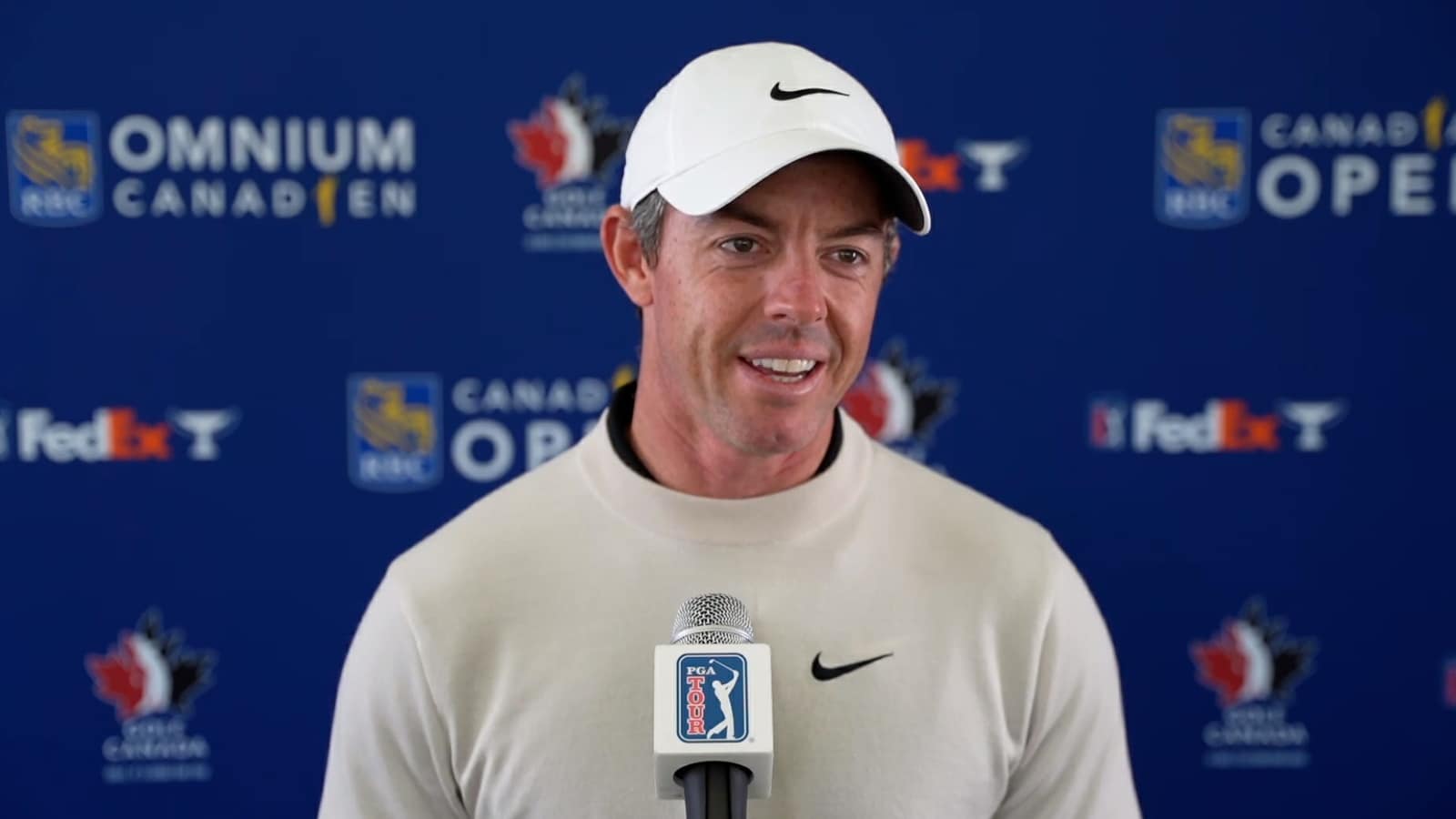 Rory McIlroy’s interview after Round 1 of RBC Canadian