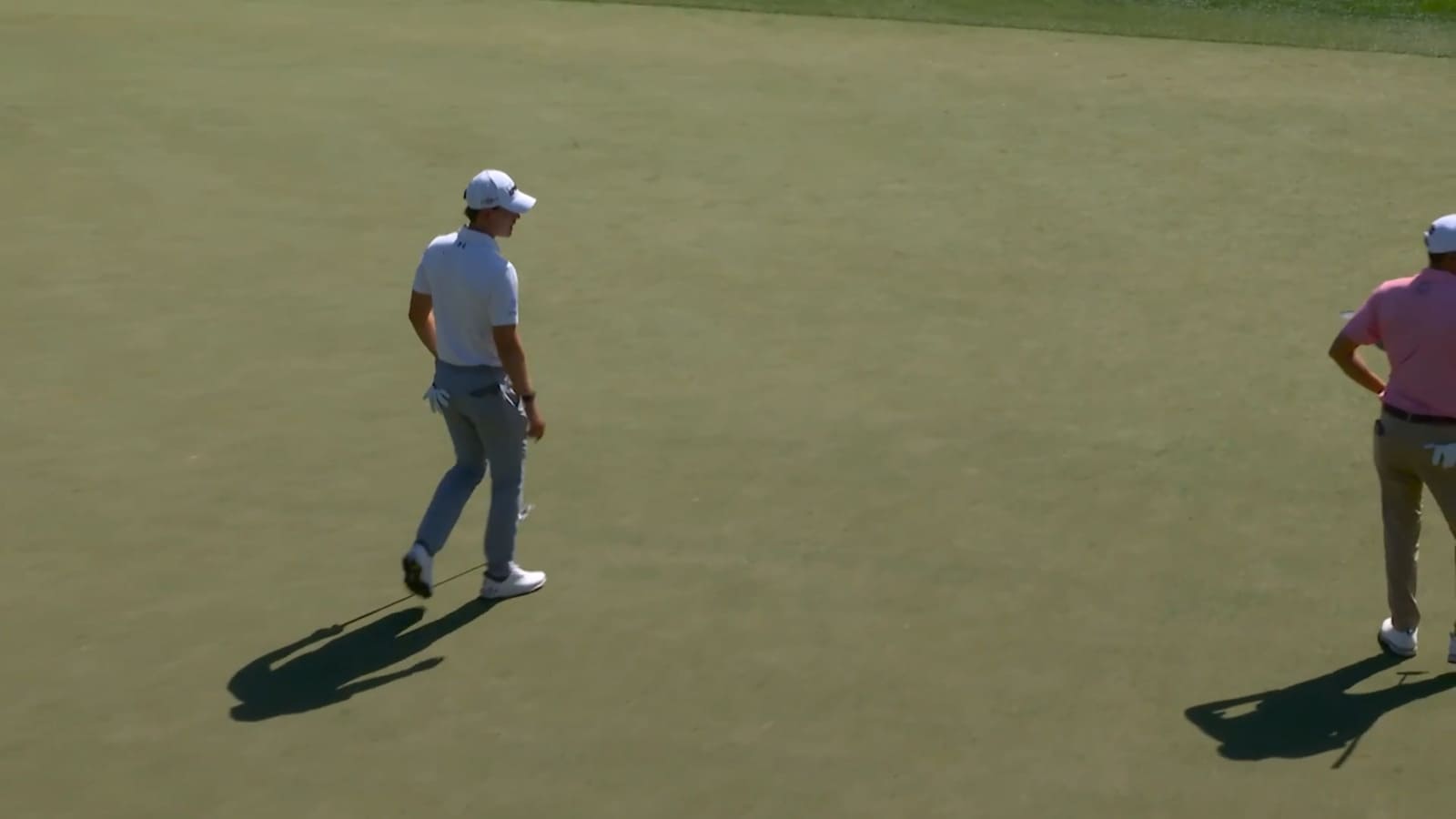 Maverick McNealy sinks a 37-foot birdie at Valspar