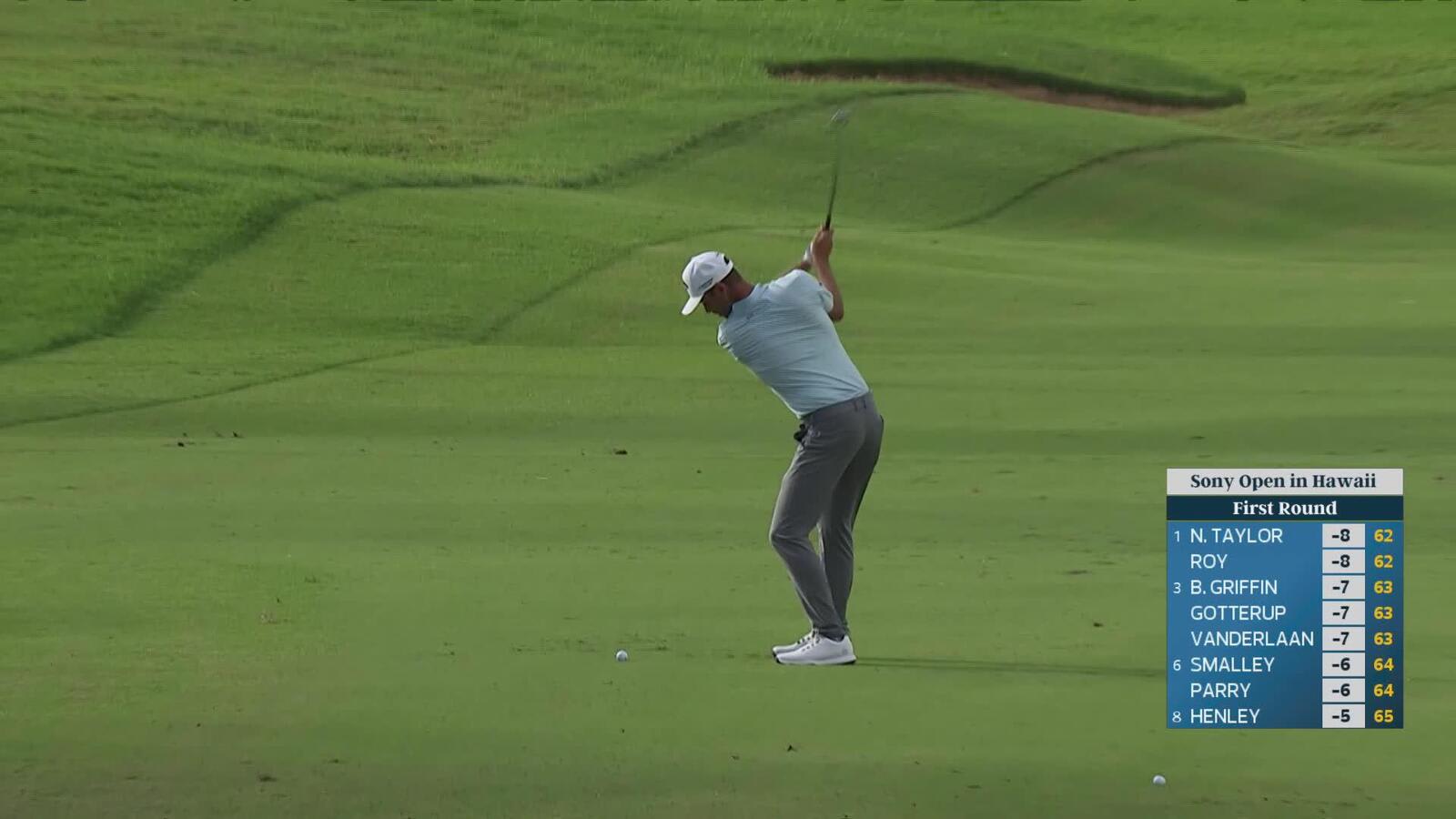 Adam Svensson hits 181-yard approach to 5 feet, sets up closing eagle on No. 9 at Sony Open