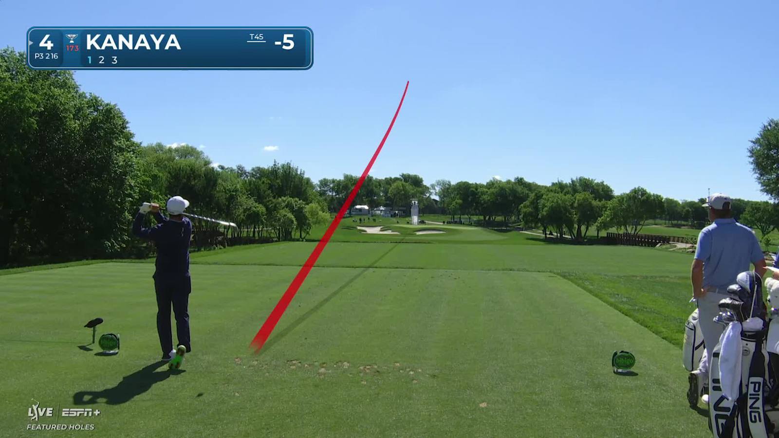 Takumi Kanaya makes birdie on No. 4 at THE CJ CUP