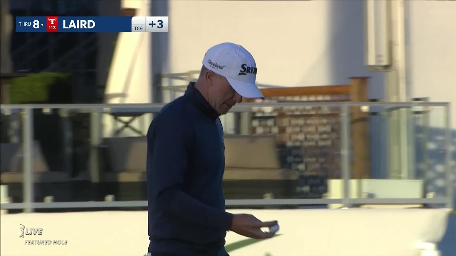 Martin Laird makes birdie on No. 17 at WM Phoenix Open
