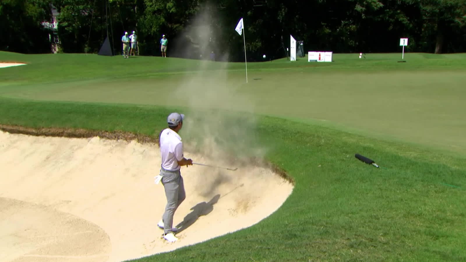 Collin Morikawa’s best bunker shots of his career