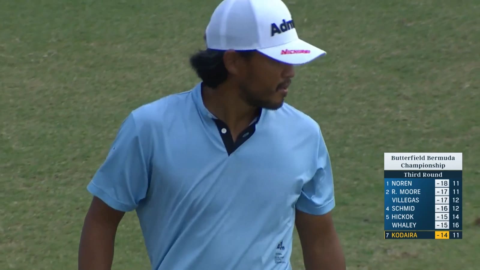 Satoshi Kodaira's controlled approach leads to birdie at Butterfield Bermuda