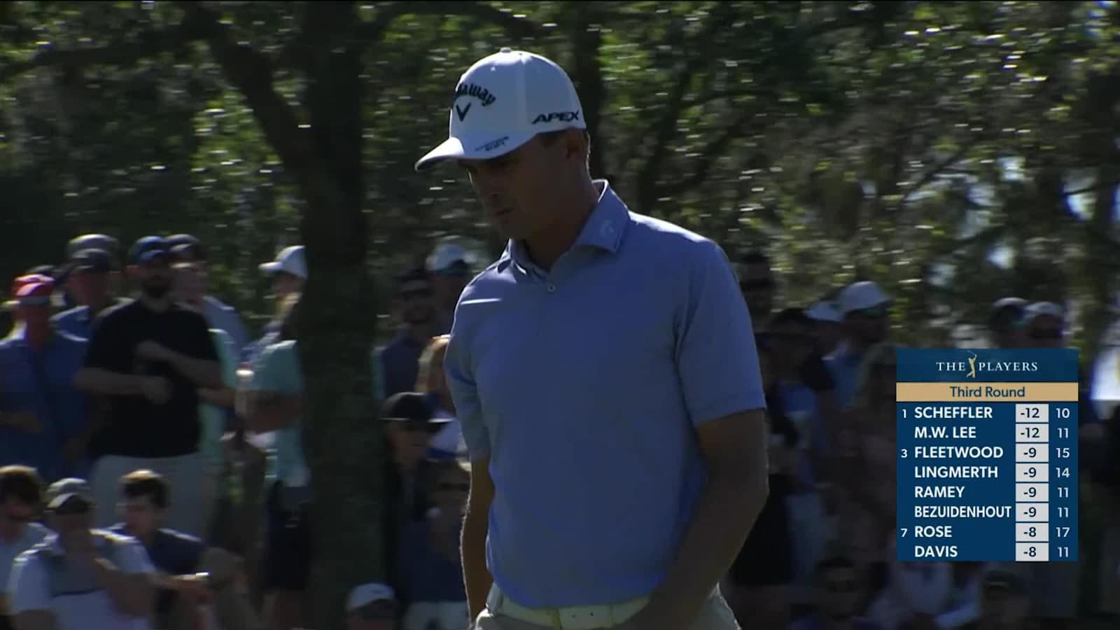 Christiaan Bezuidenhout makes birdie on No. 11 at THE PLAYERS