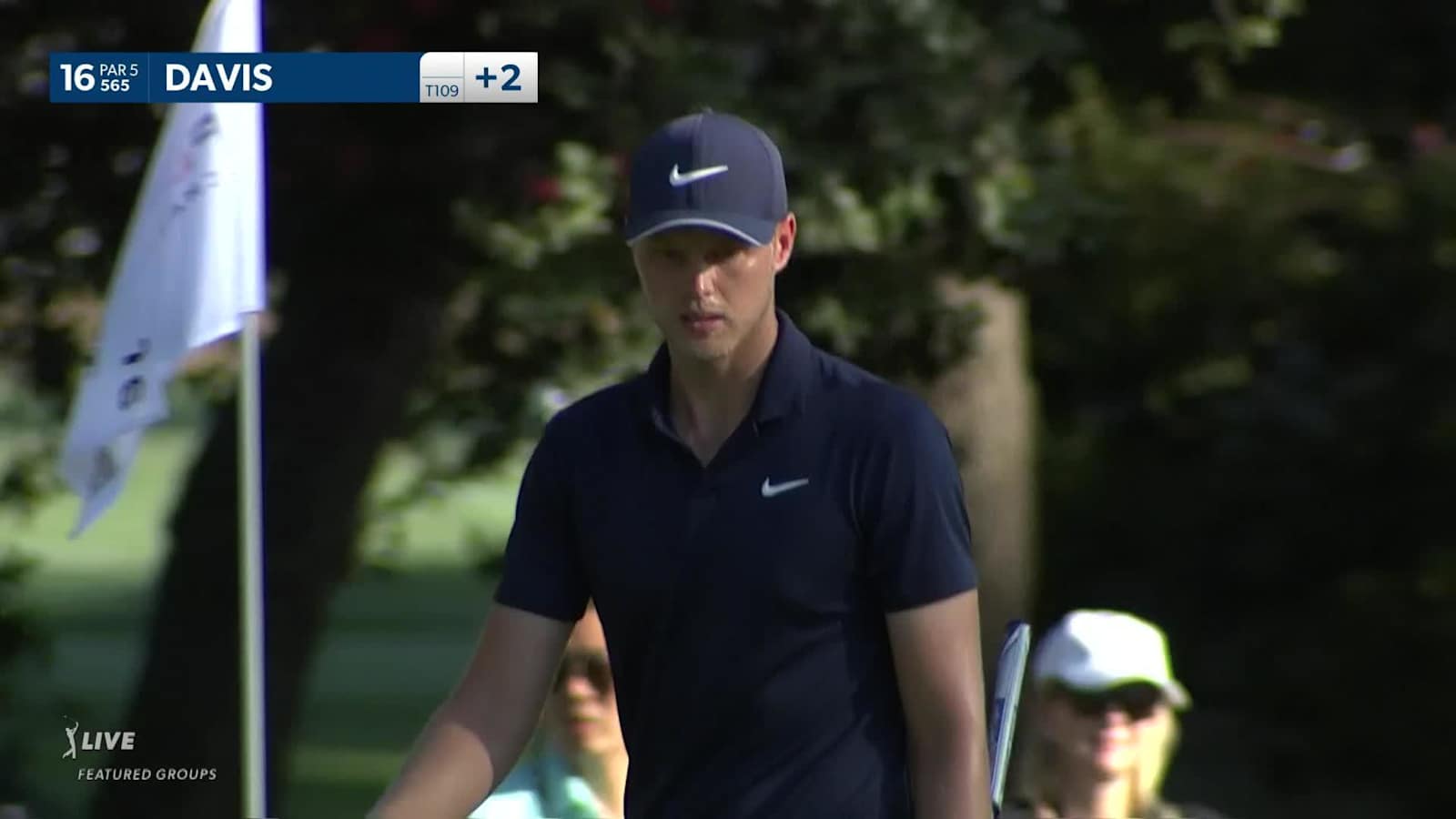 Cam Davis nearly sinks eagle, sets up birdie at Fortinet Champ