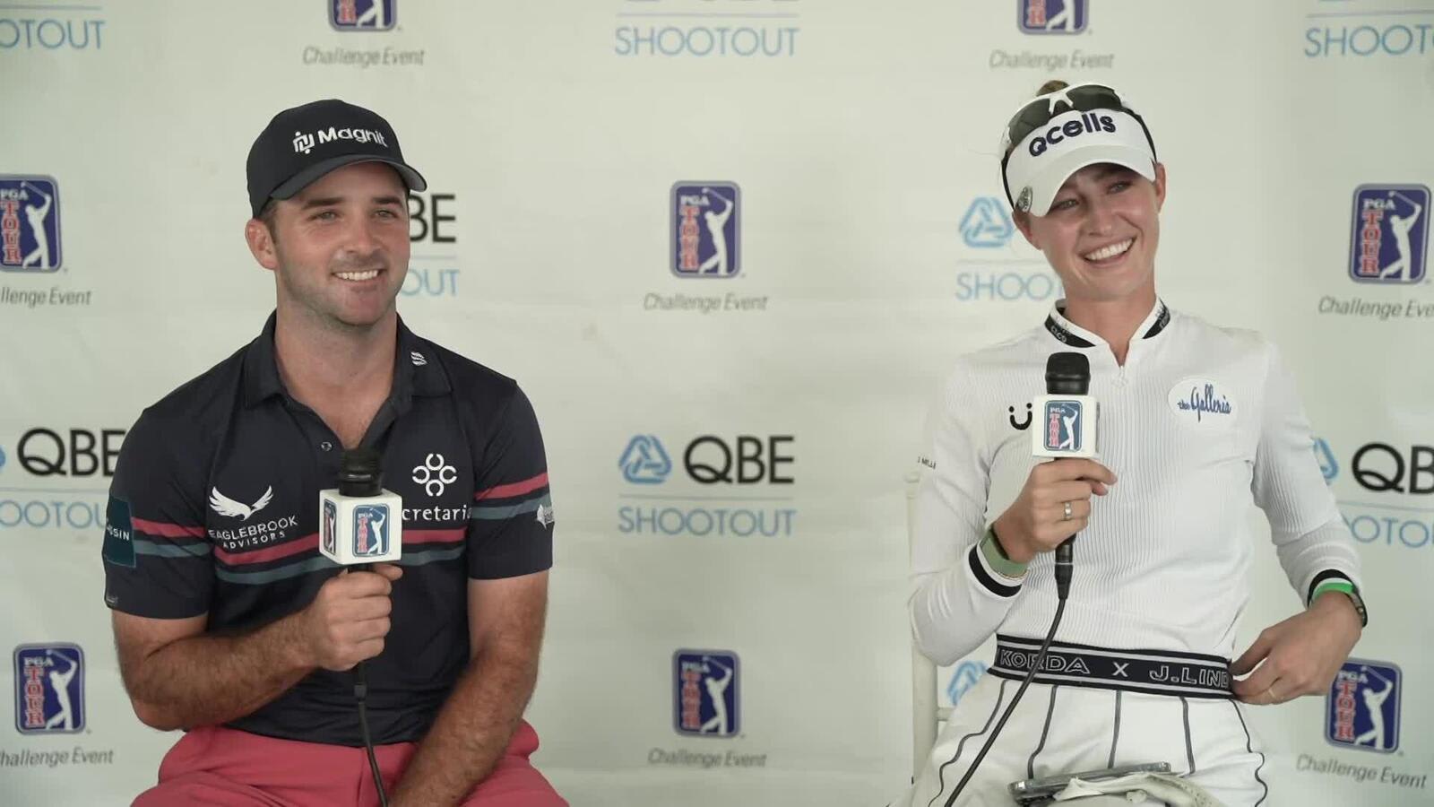 Denny McCarthy and Nelly Korda on what makes a good golf partner