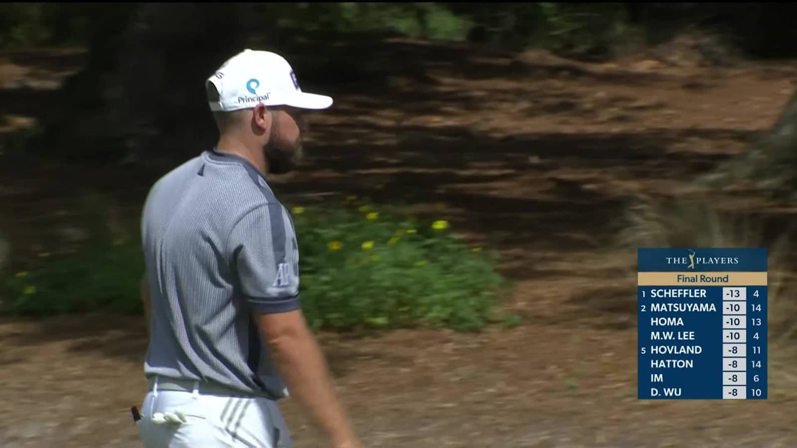 Tyrrell Hatton holes birdie putt at THE PLAYERS
