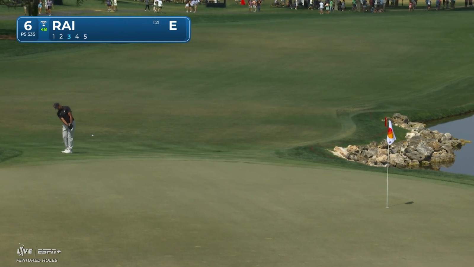 Aaron Rai chips it close to set up birdie at Arnold Palmer Invitational