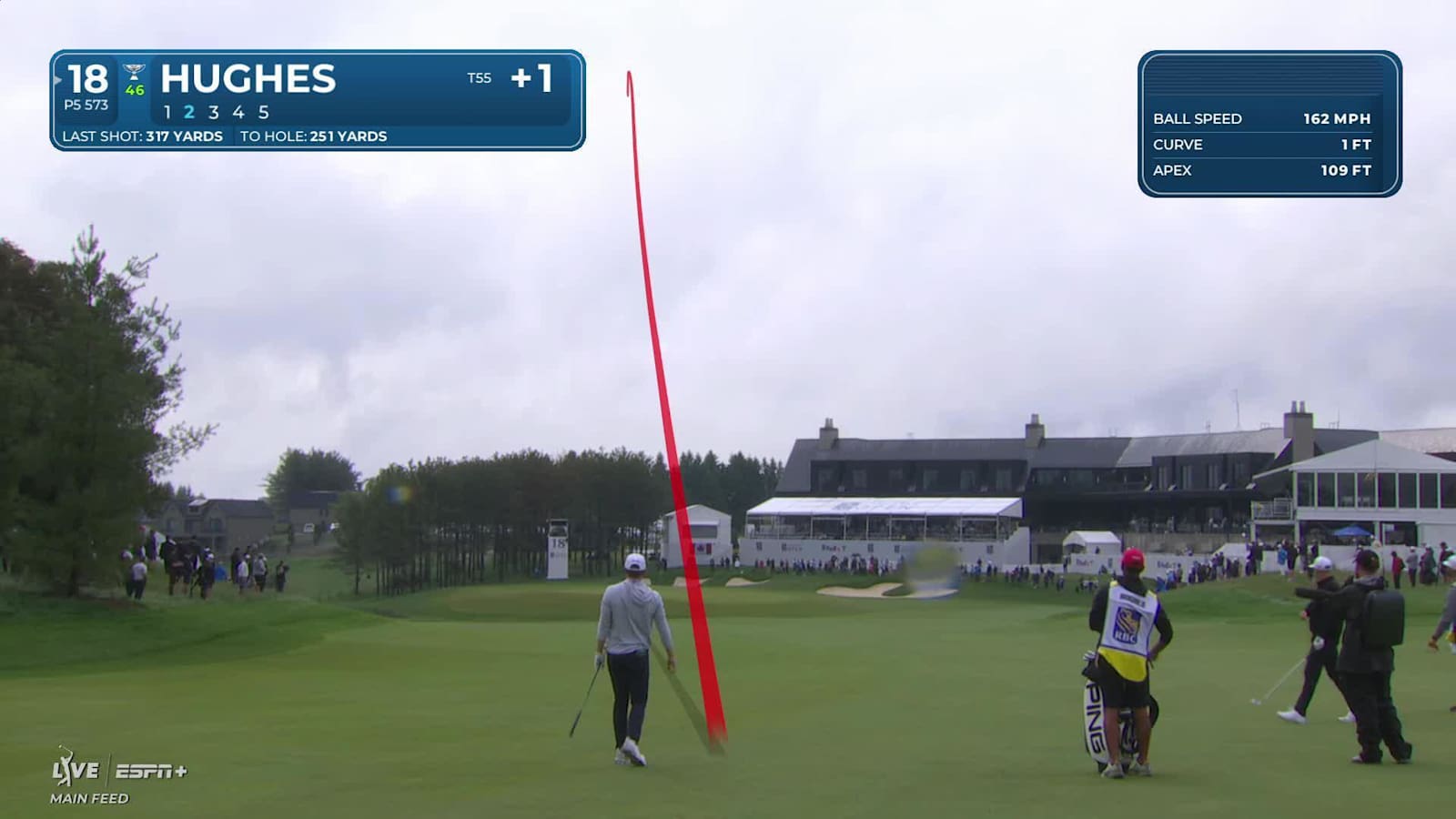 Mackenzie Hughes makes birdie on No. 18 at RBC Canadian