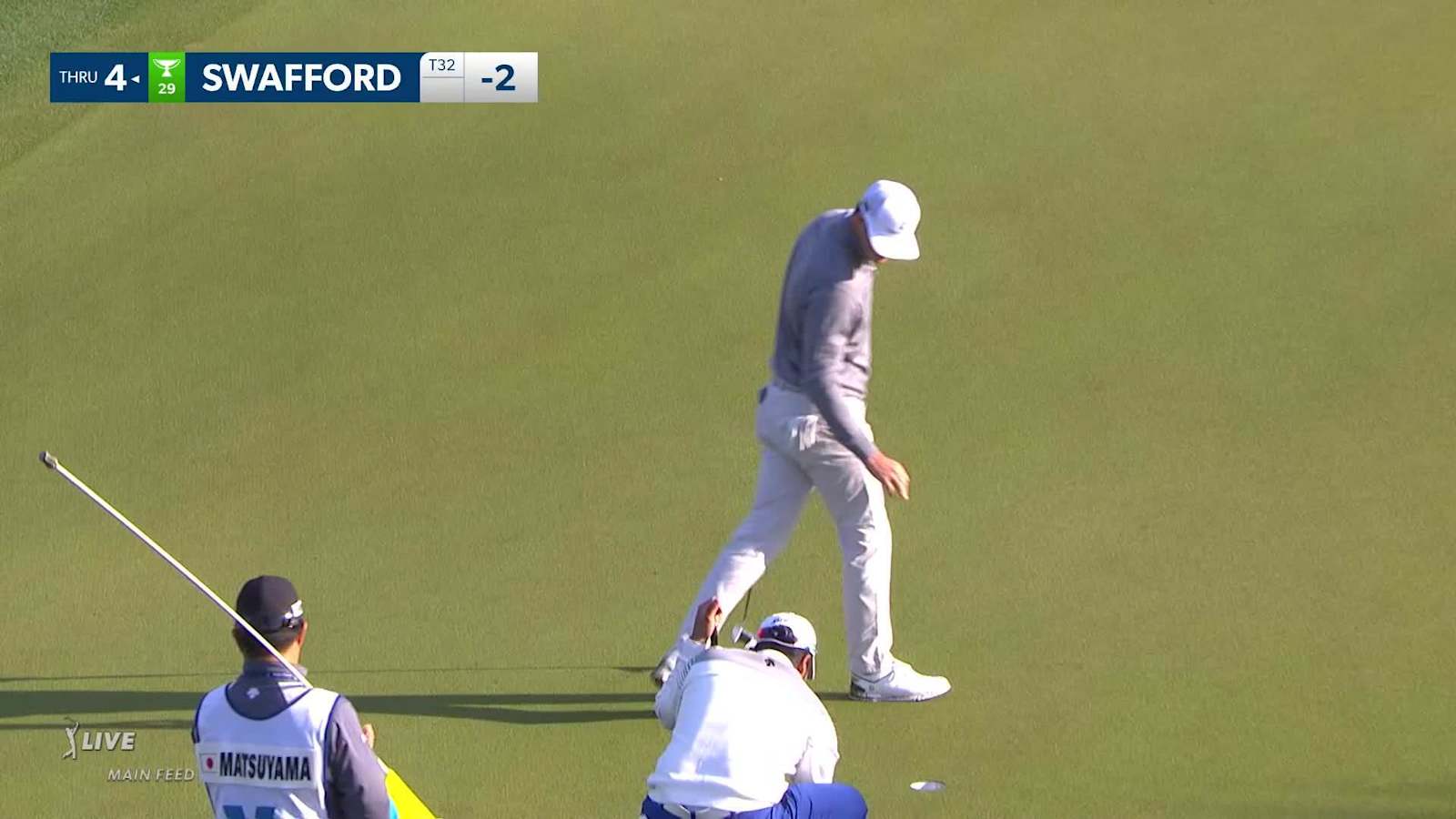 Hudson Swafford's well-judged tee shot yields birdie at Valero