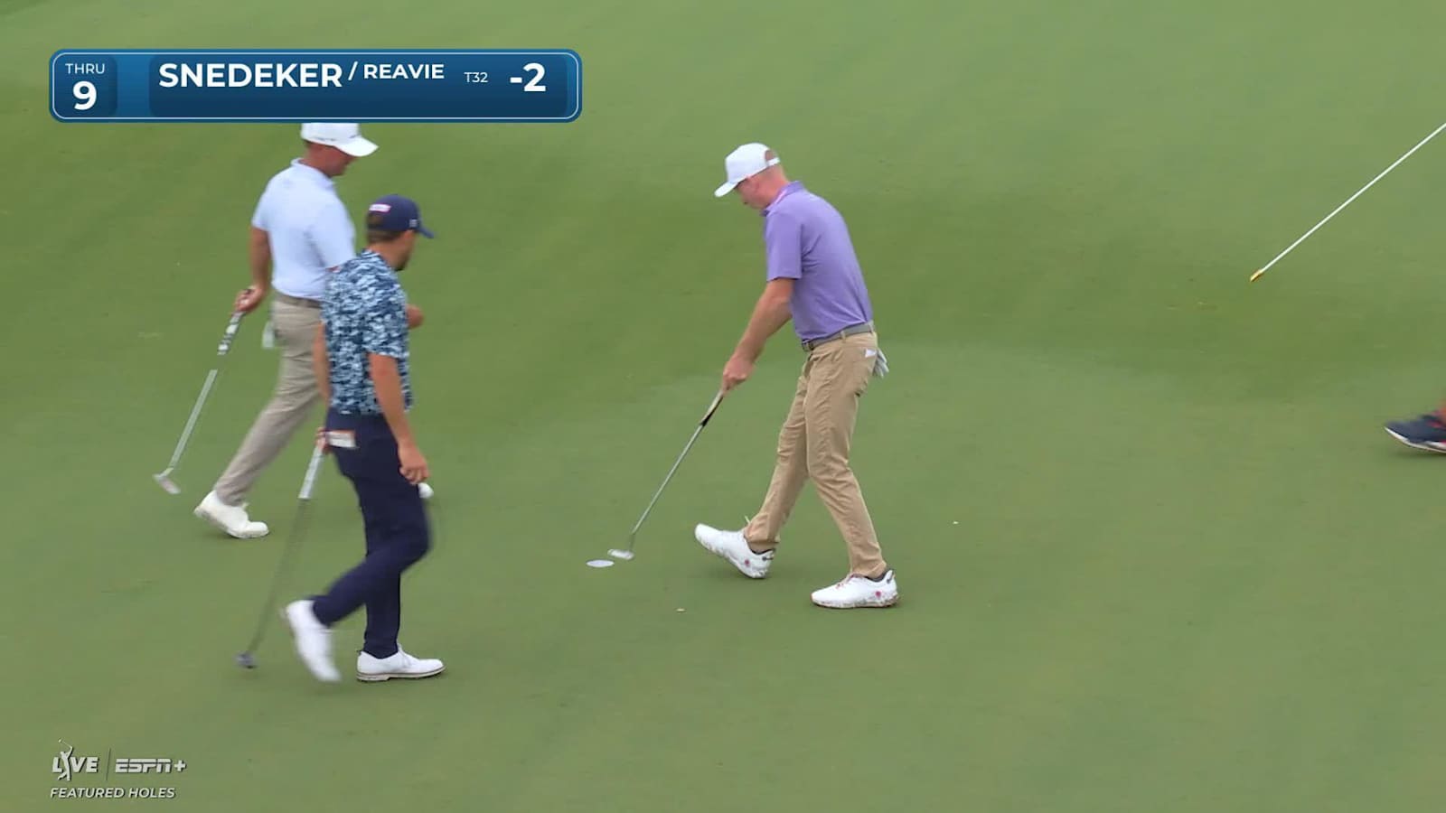 Brandt Snedeker sinks 27-foot birdie putt at Zurich Classic
