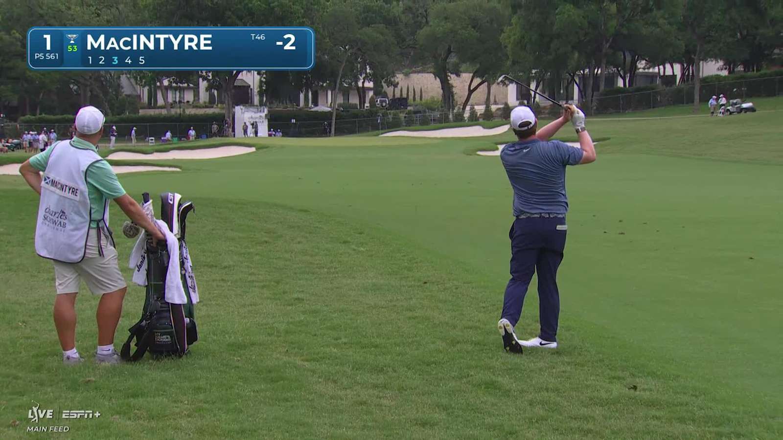 Robert MacIntyre makes birdie on No. 1 at Charles Schwab