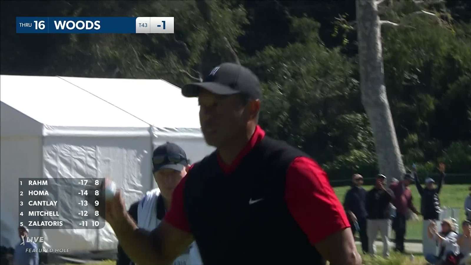 Tiger Woods hits laser tee shot and birdies at Genesis