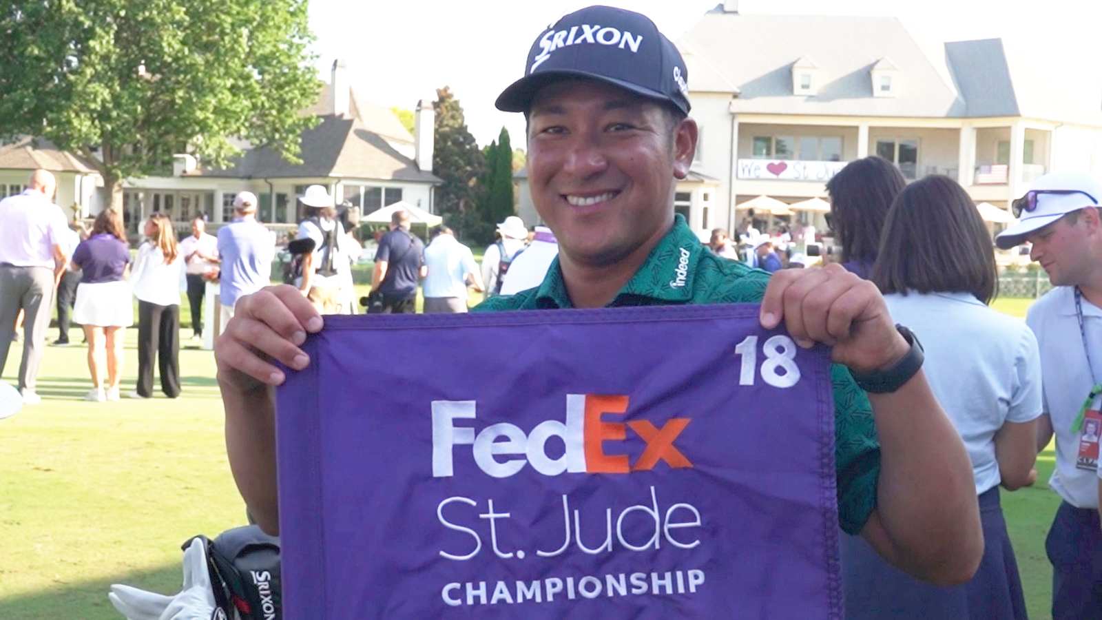 Behind the scenes with Taiga Tabuchi at FedEx St. Jude 