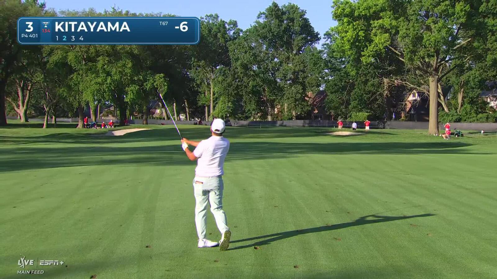 Kurt Kitayama makes birdie on No. 3 at Rocket Classic