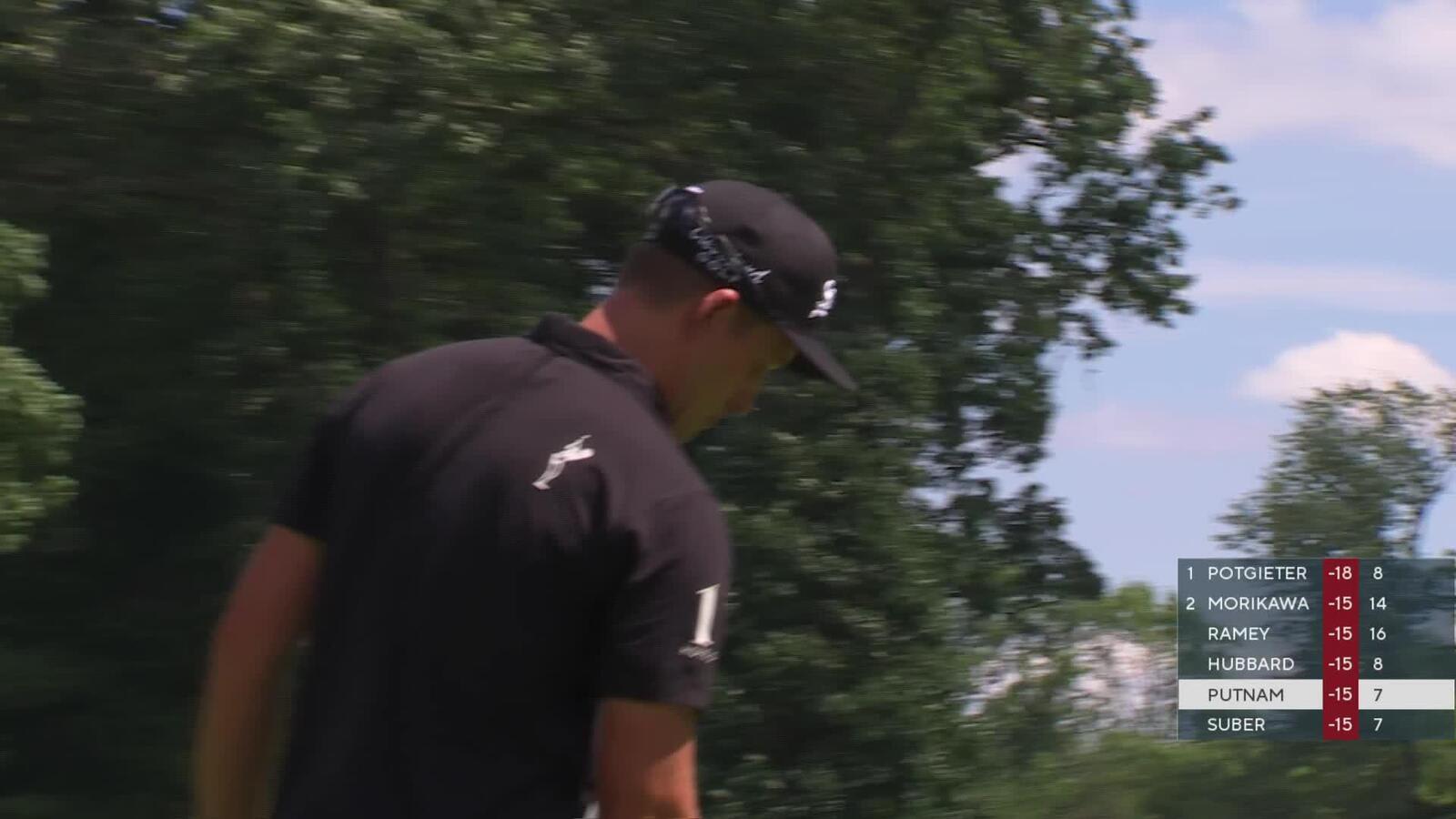 Andrew Putnam inches on lead with birdie at Rocket Classic