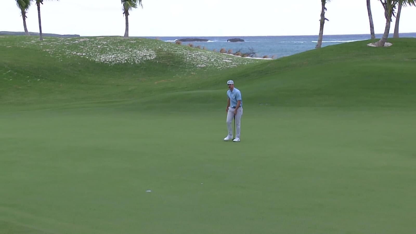 Will Gordon makes birdie putt on No. 7 at Great Abaco Classic