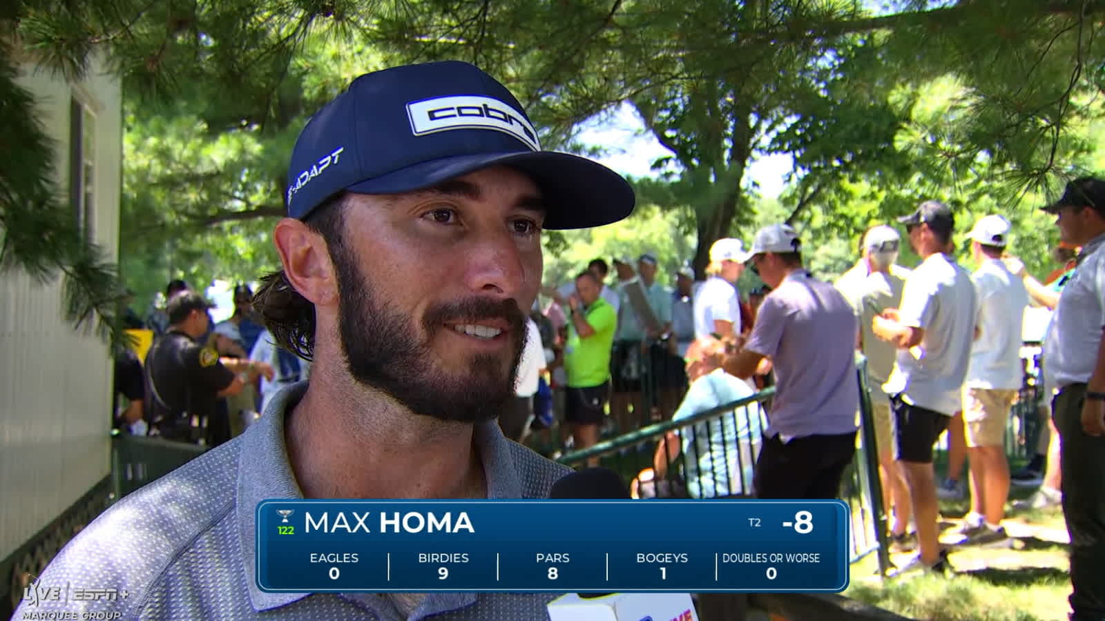 Max Homa’s interview after Round 1 of John Deere