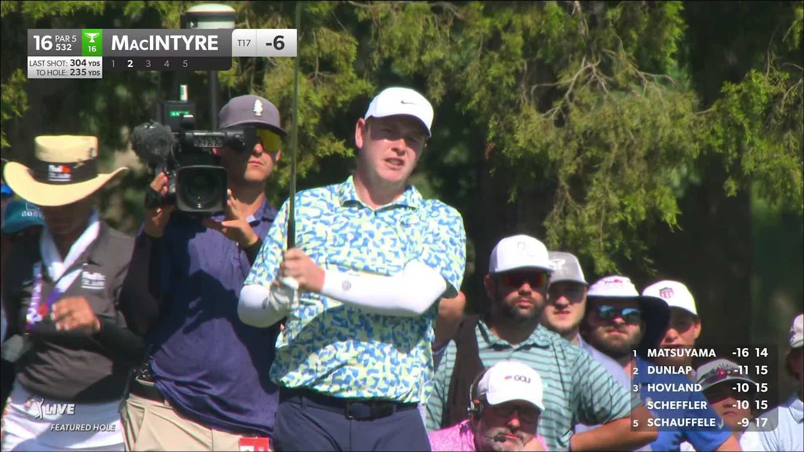 Robert MacIntyre makes birdie on No. 16 at FedEx St. Jude