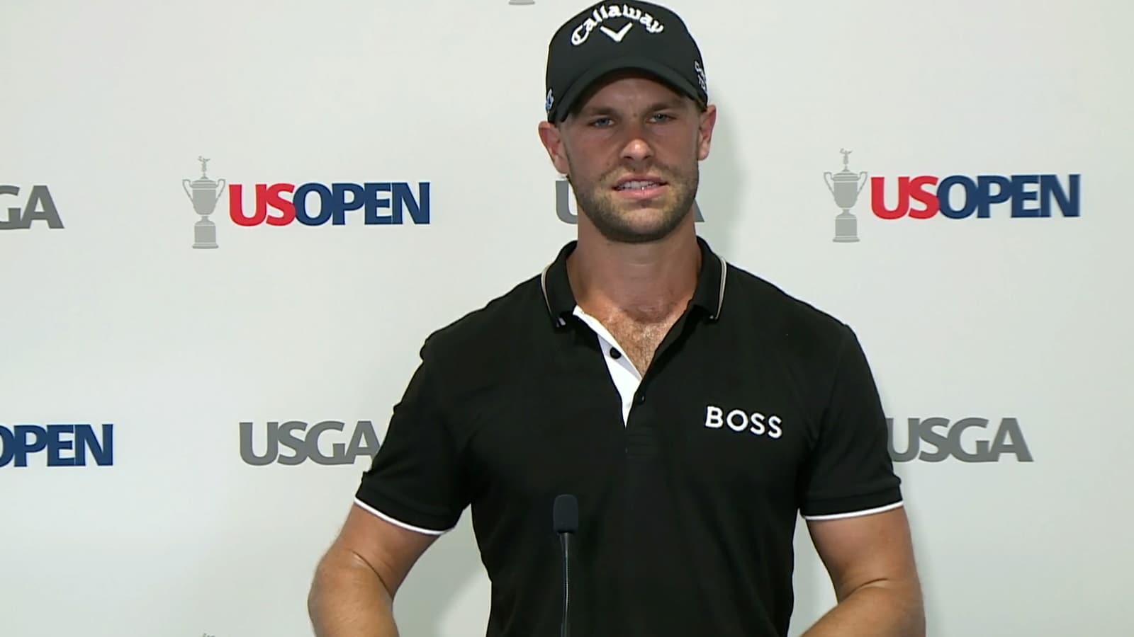 Thomas Detry’s interview after Round 2 of the U.S. Open