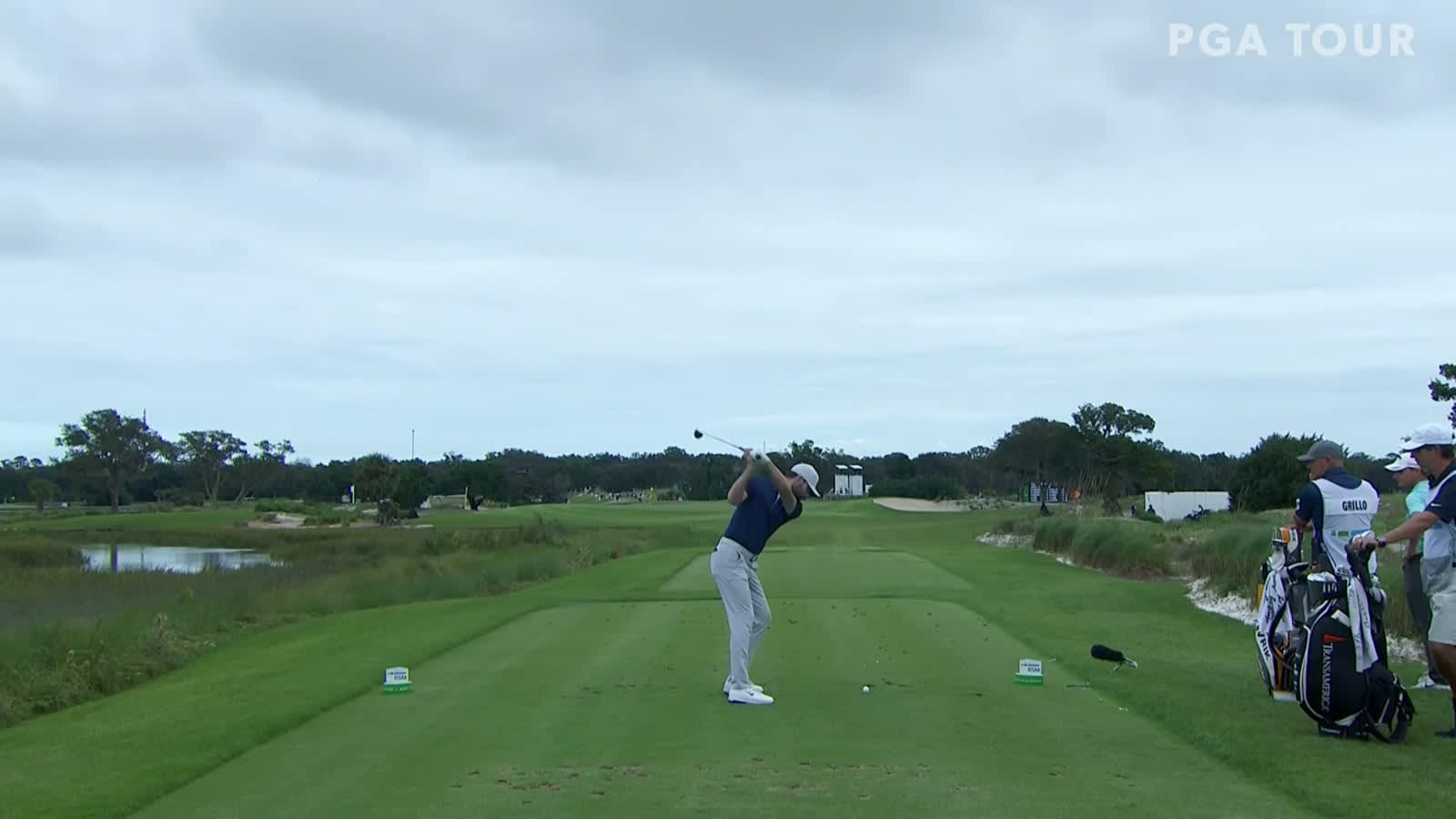 Kyle Stanley nearly aces No. 12 at The RSM Classic