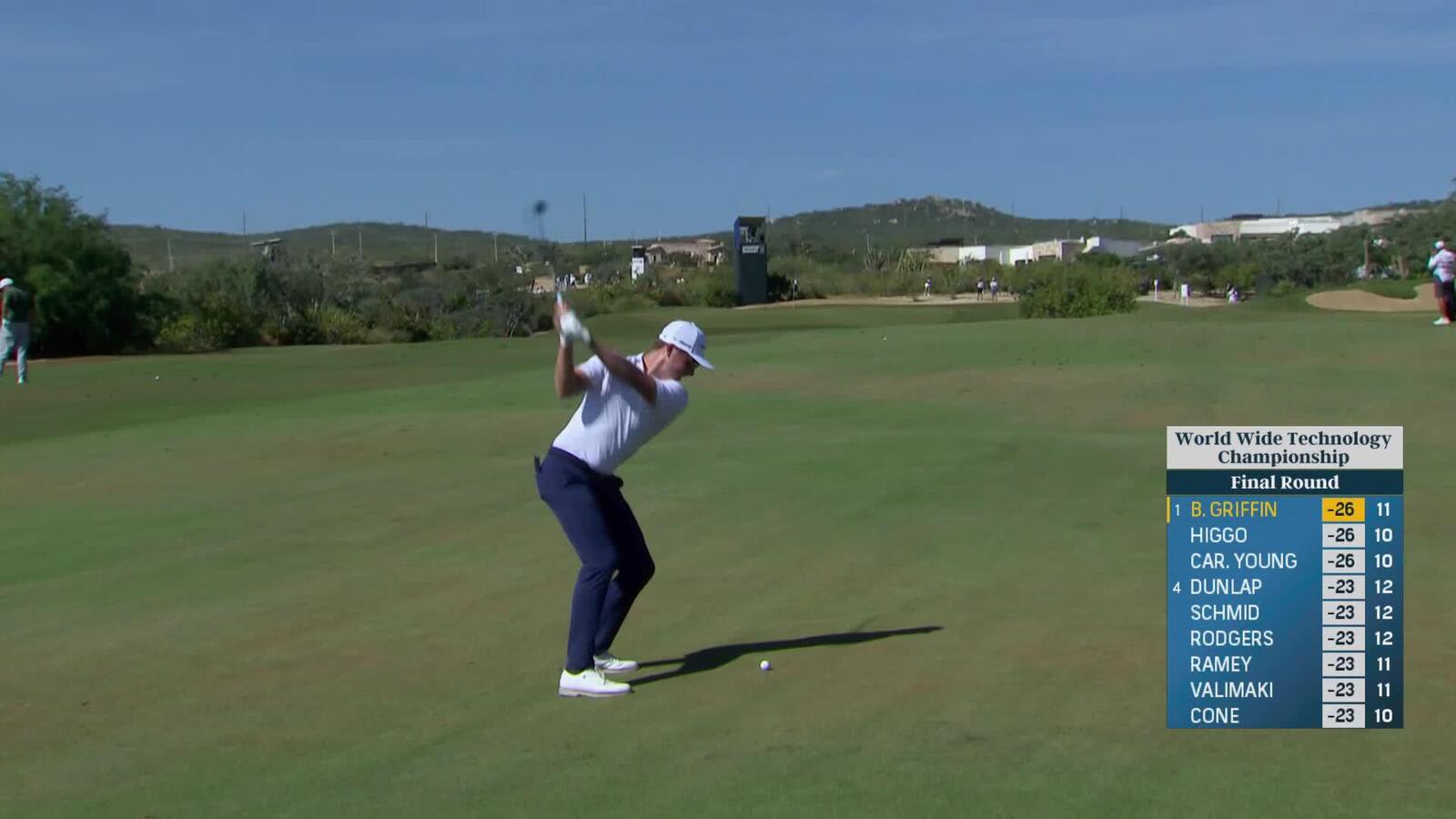 Ben Griffin makes five birdies in a row at World Wide Technology