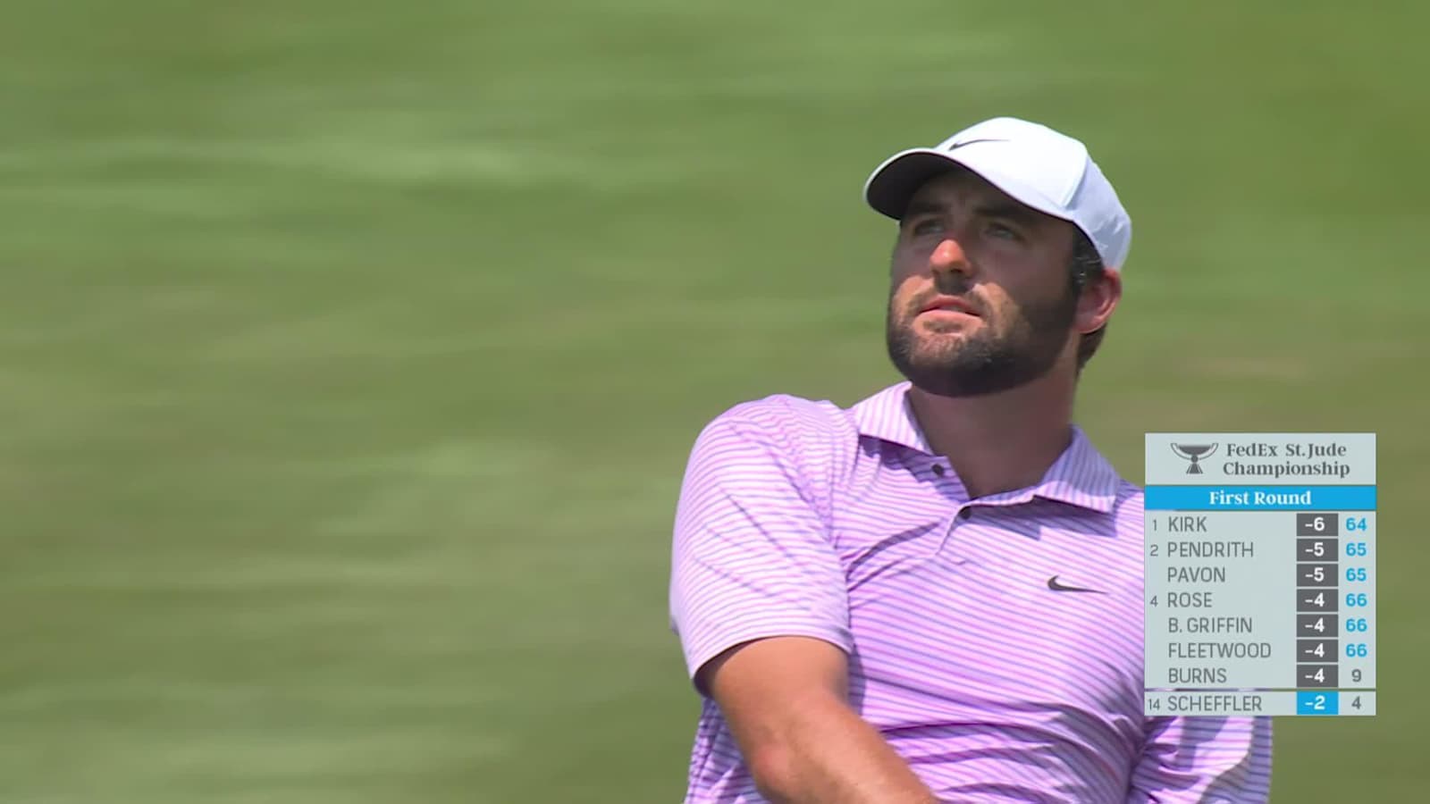 Scottie Scheffler makes back-to-back birdies at FedEx St. Jude