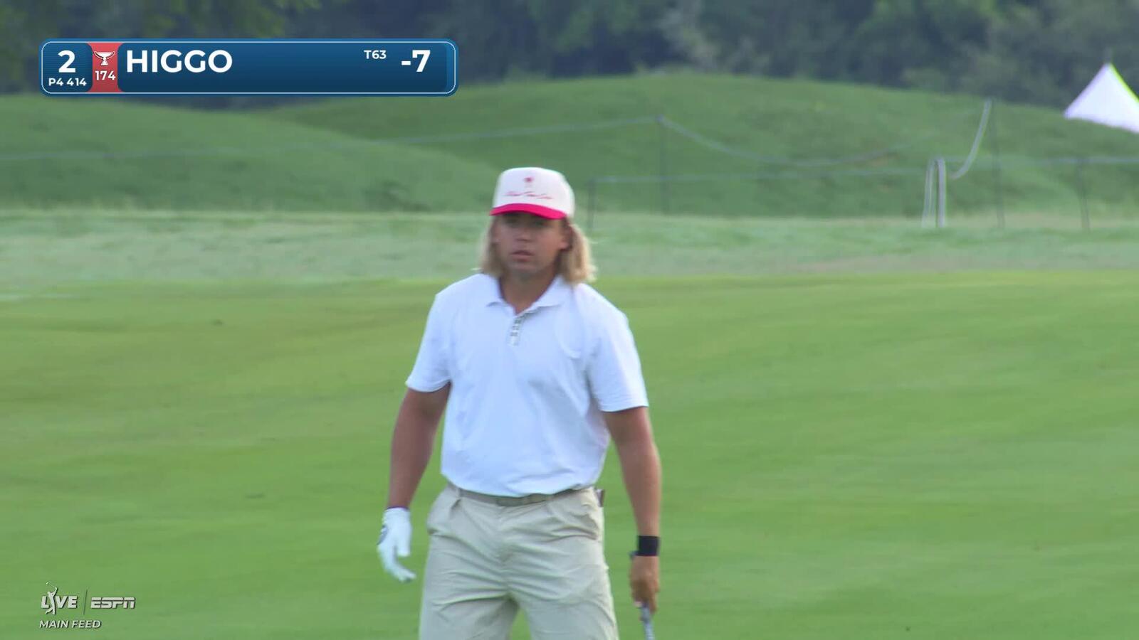 Garrick Higgo's 115-yard approach sets up birdie on No. 2 at THE CJ CUP