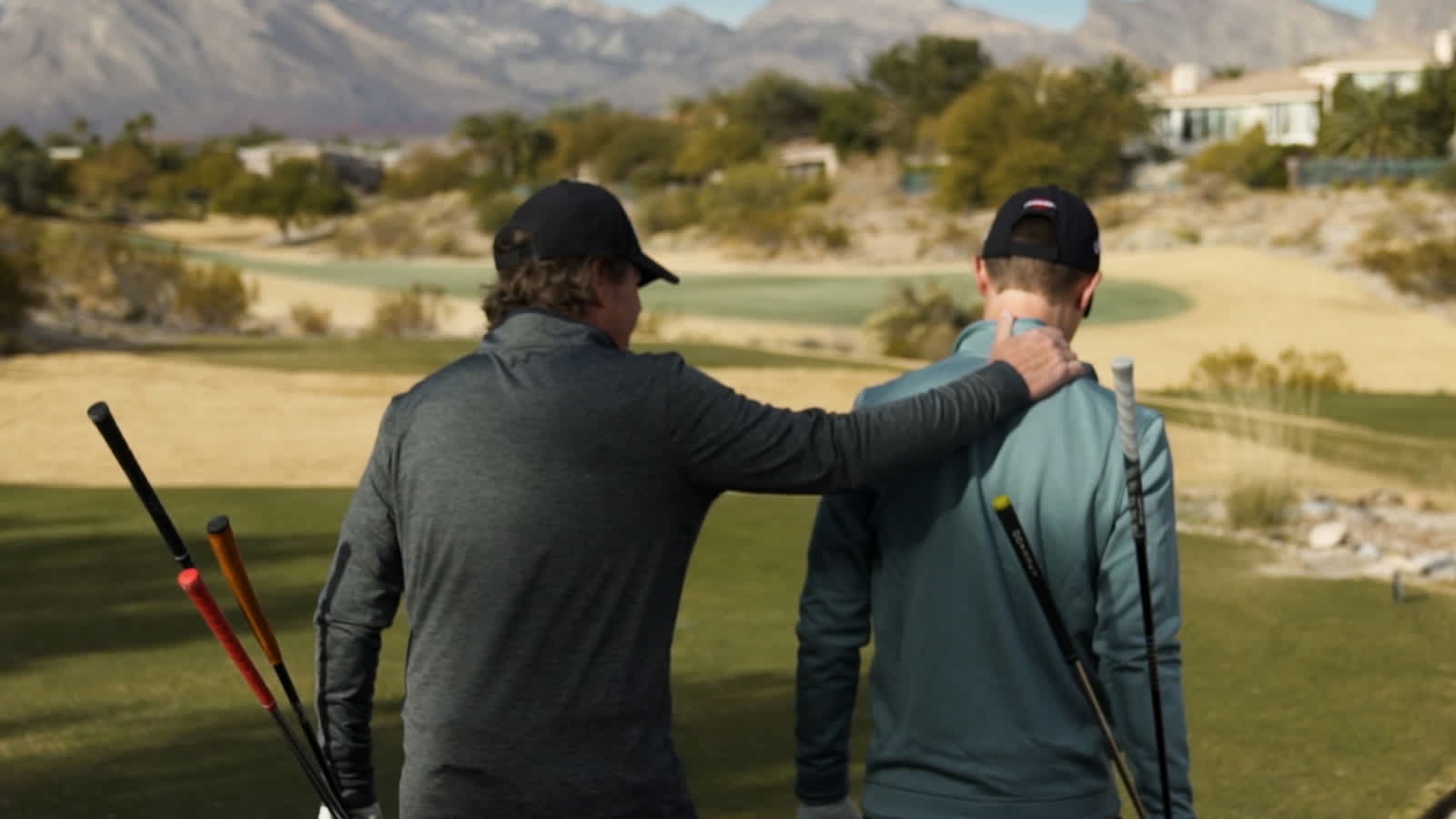 Maverick McNealy and dad play TPC Summerlin