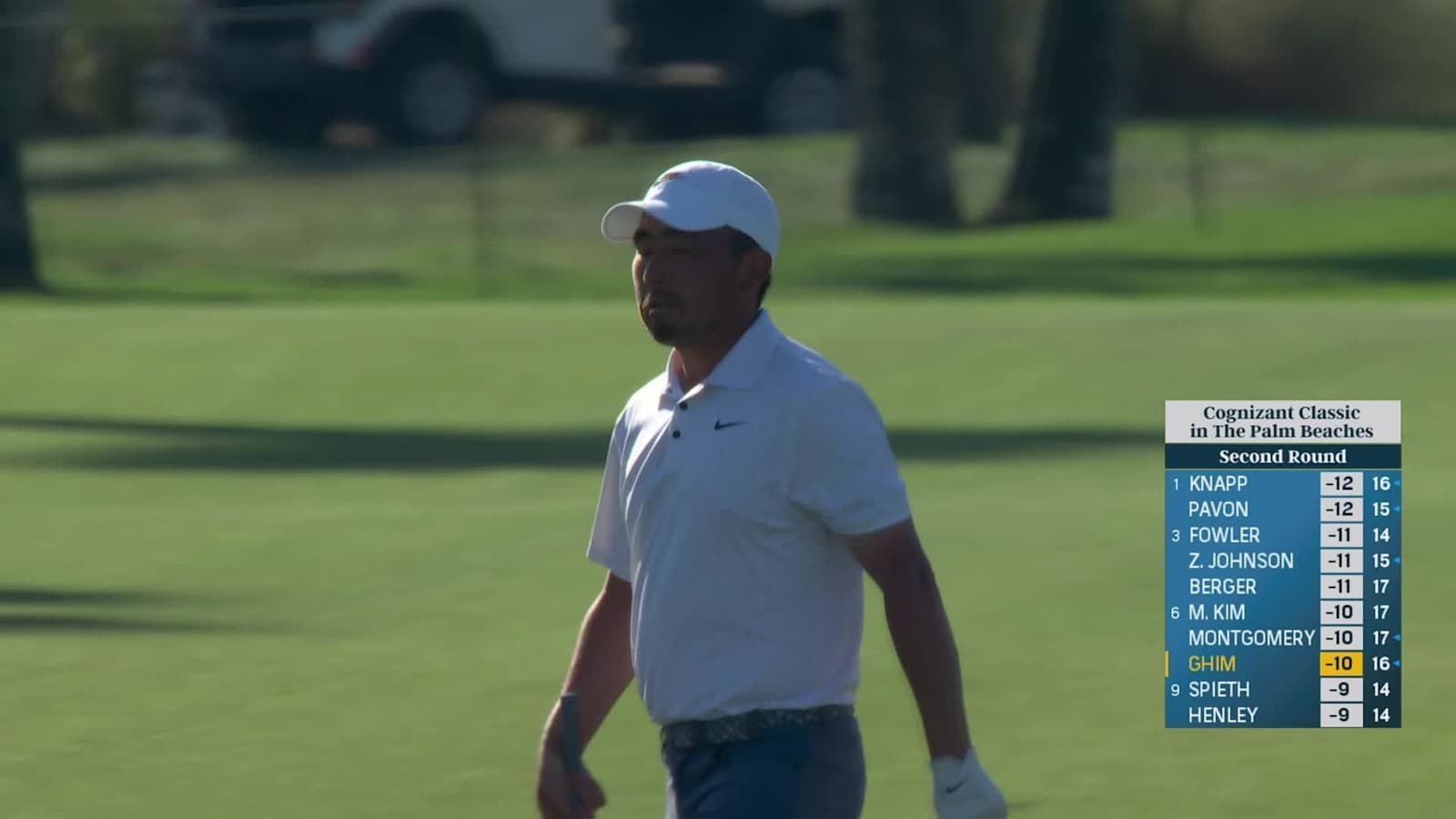 Doug Ghim knocks wedge shot tight and birdies at Cognizant Classic