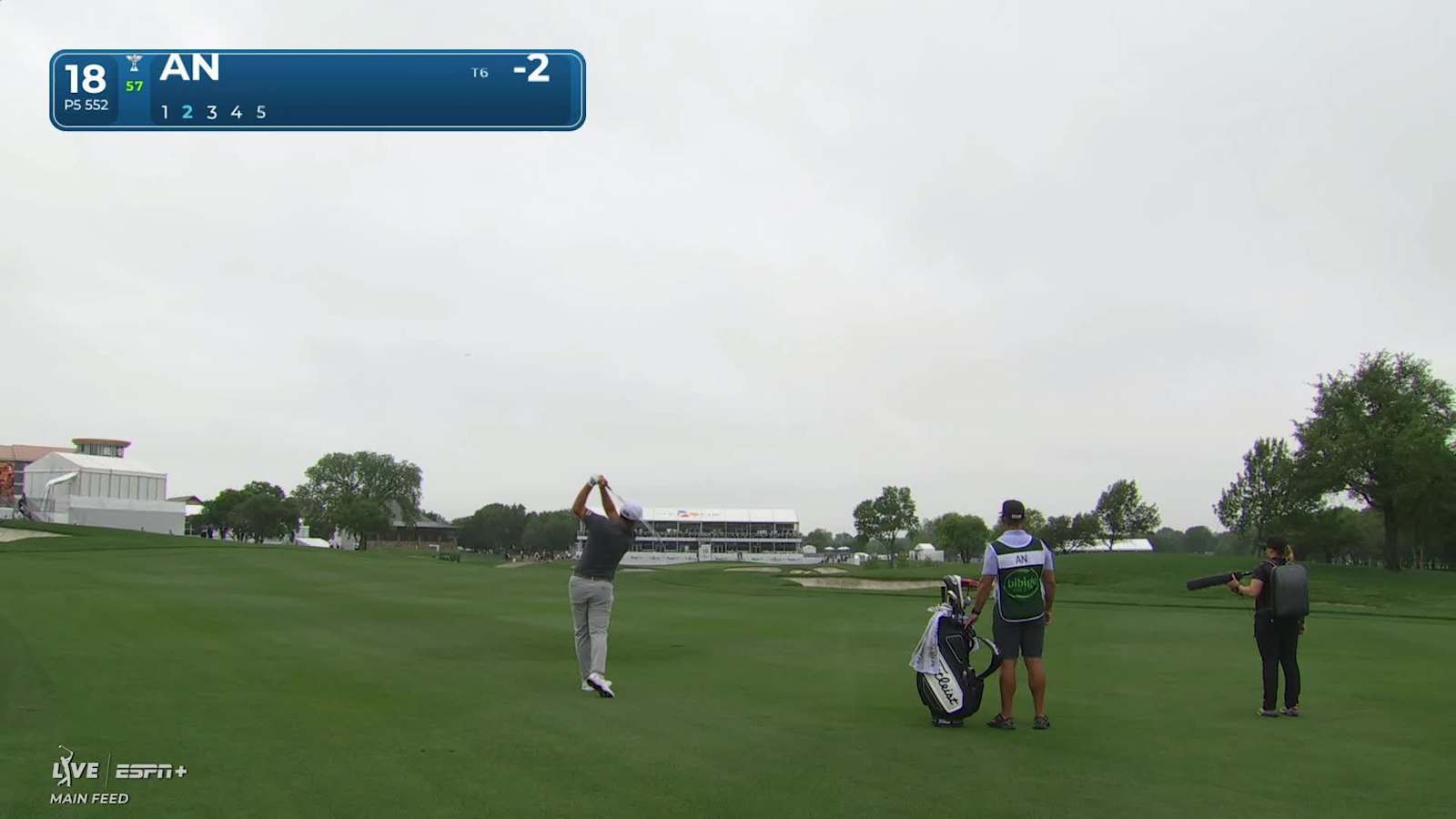 Byeong Hun An makes birdie on No. 18 at THE CJ CUP