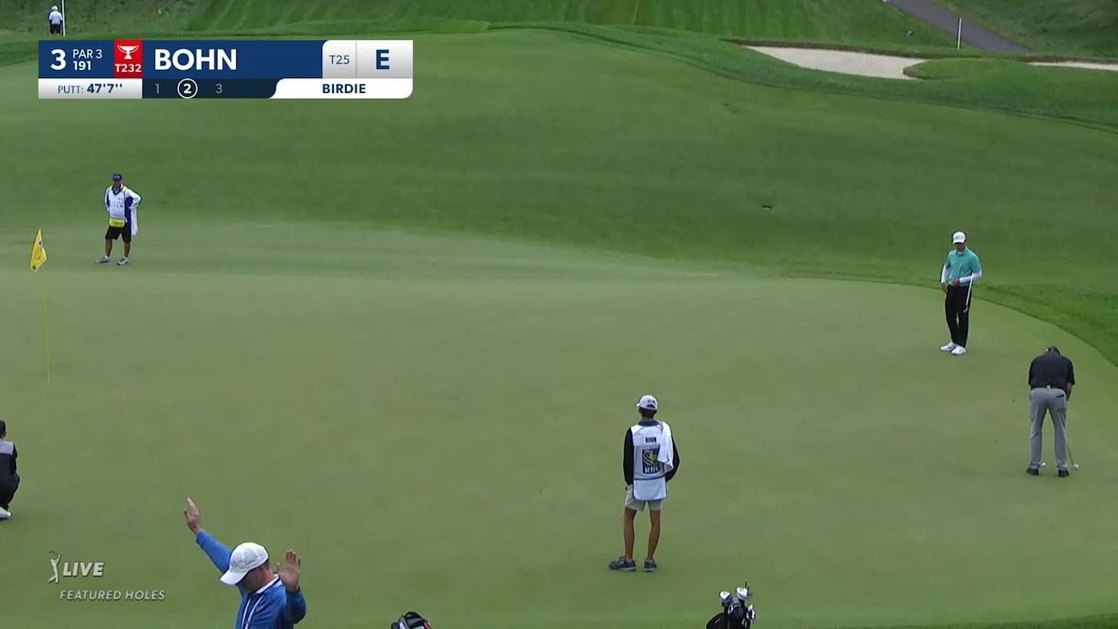 Jason Bohn sinks a 47-foot birdie putt at RBC Canadian