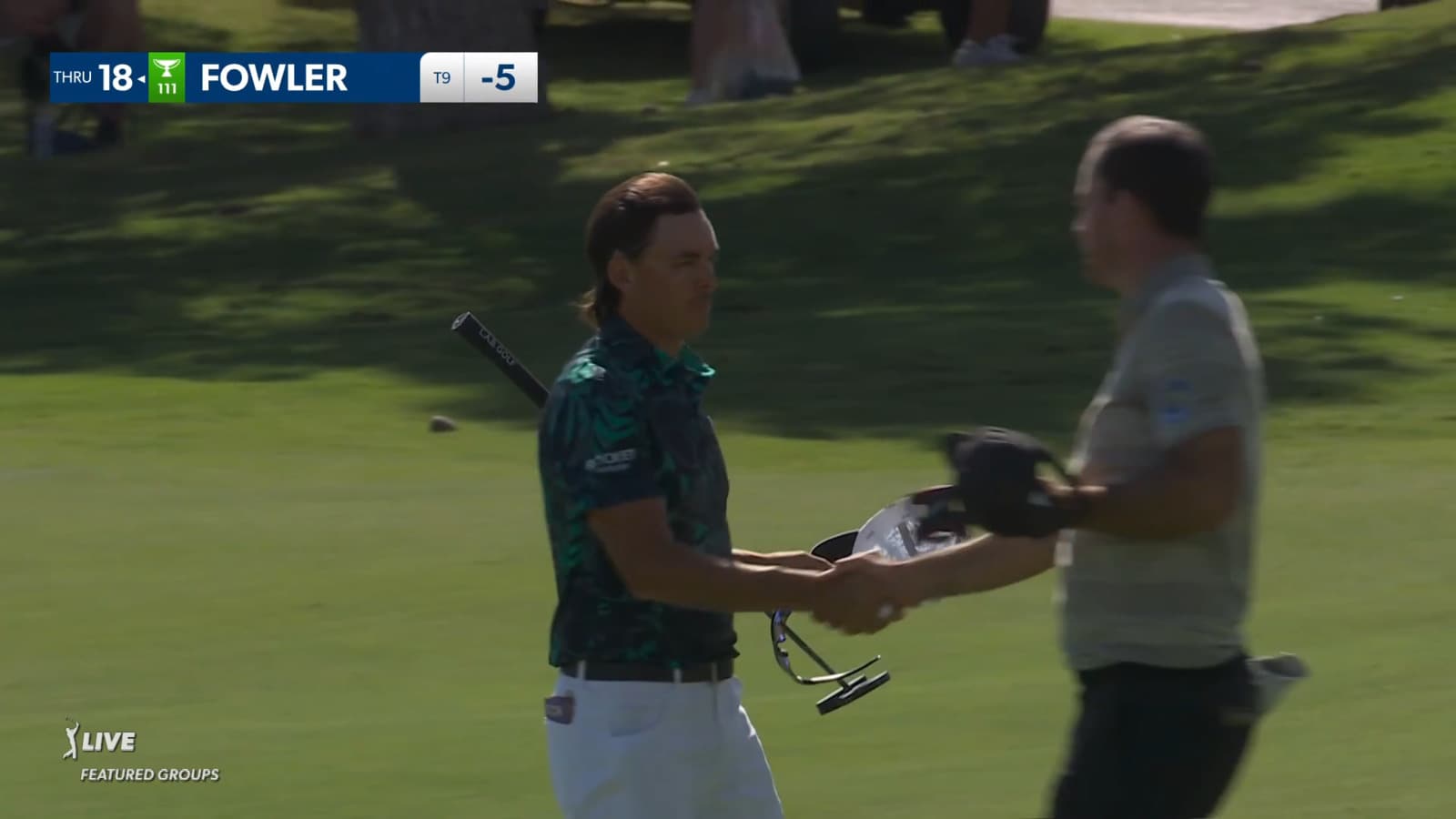 Rickie Fowler's quality second shot leads to birdie at Shriners Children's Open