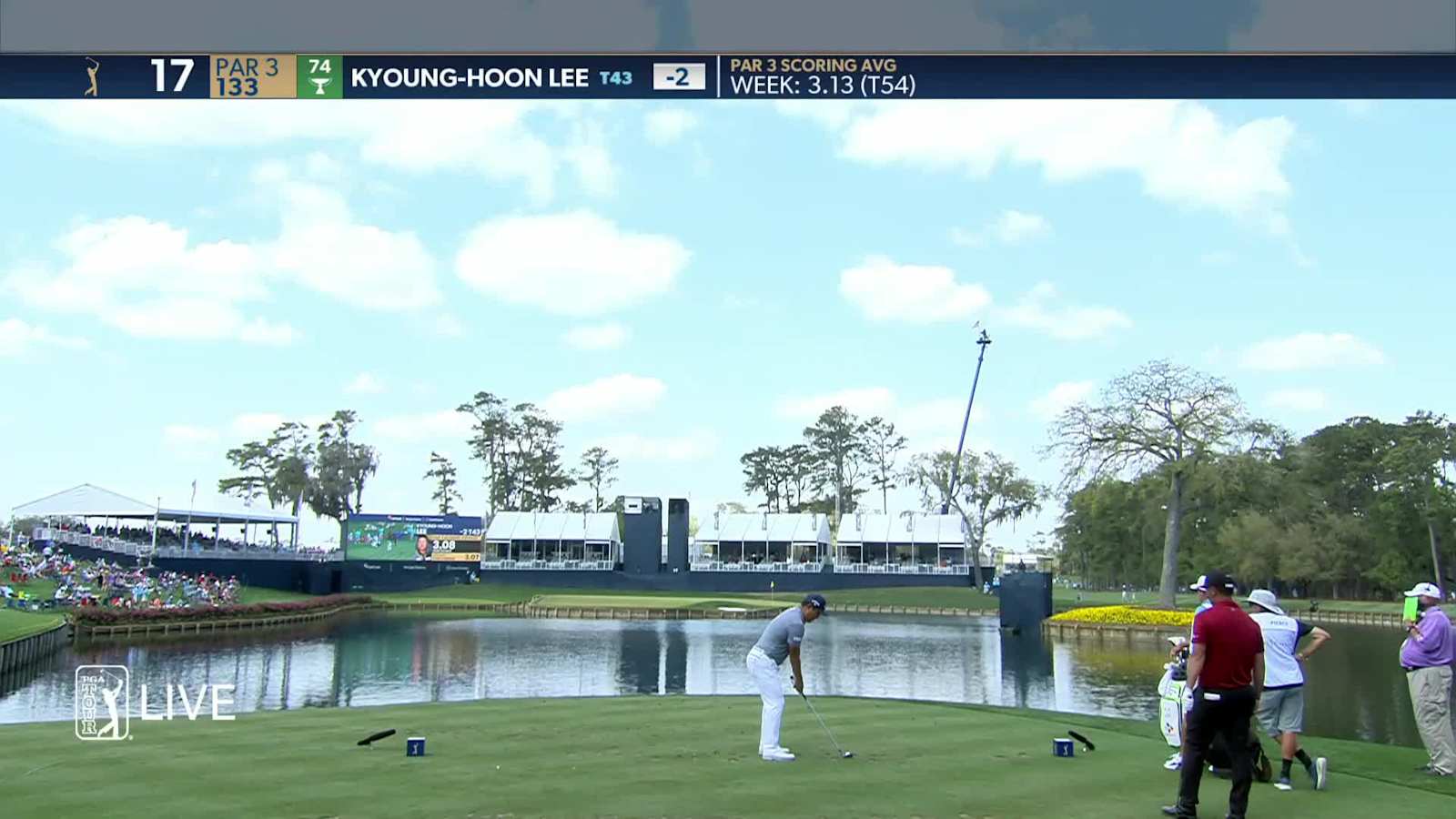 Kyoung-Hoon Lee makes birdie on No. 17 in Round 4 at THE PLAYERS