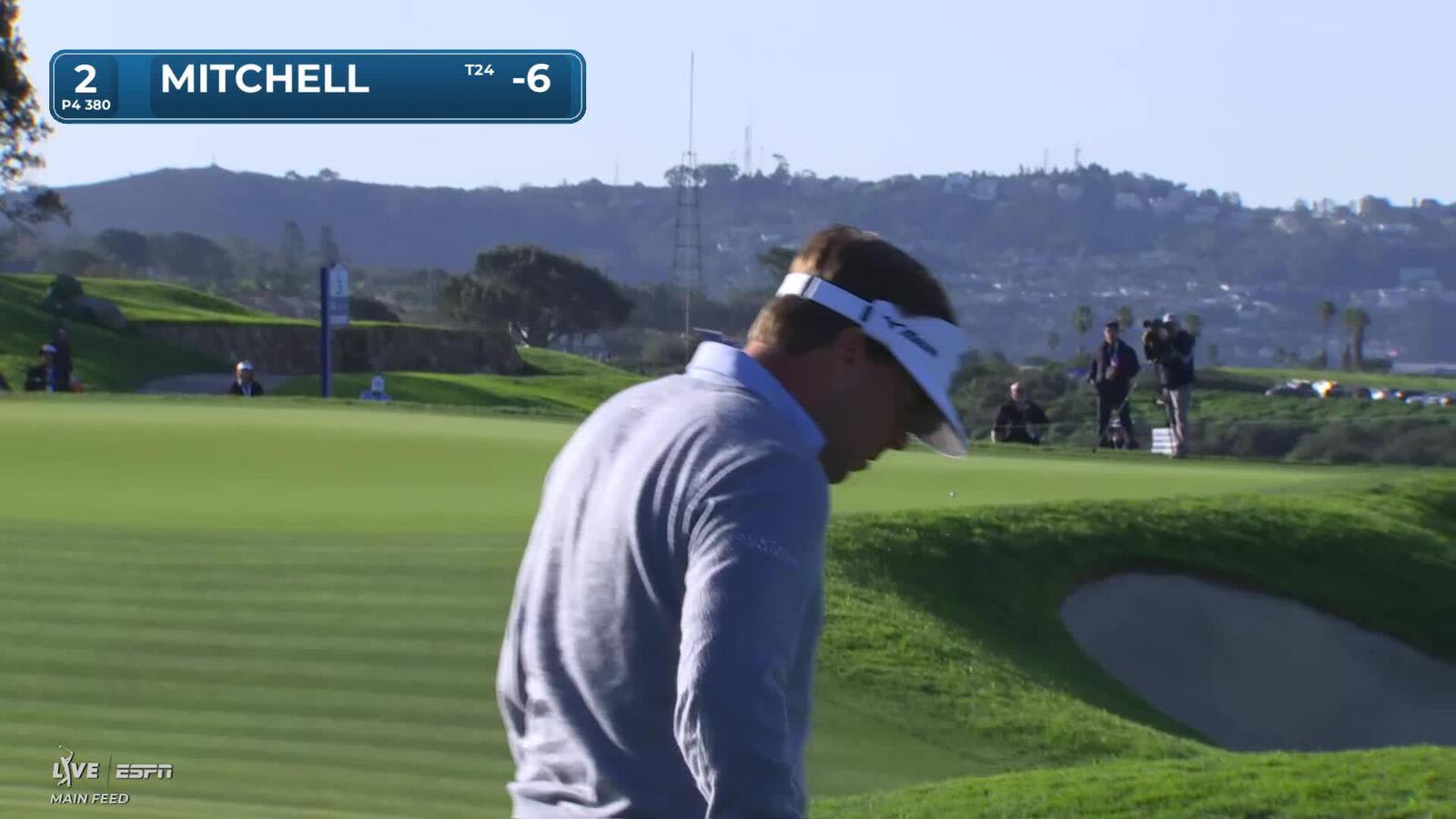 Keith Mitchell hits 67-yard approach to 4 feet, sets up birdie at Farmers