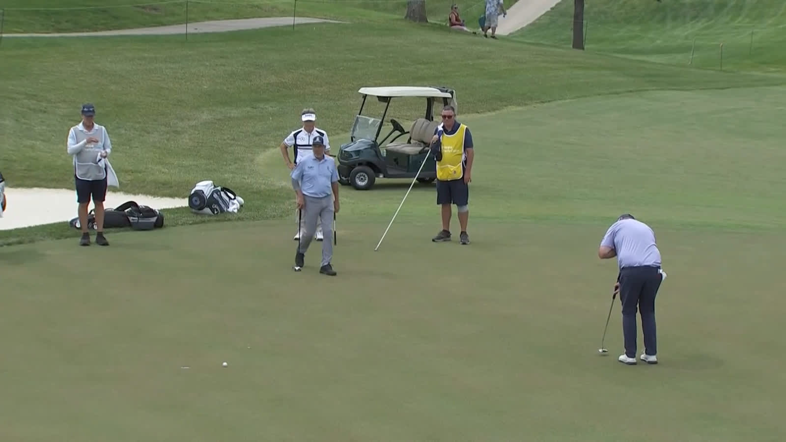 Thomas Bjørn buries lengthy eagle putt at Principal