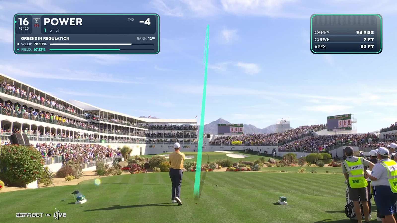 Seamus Power dials in tee shot to set up birdie at WM Phoenix Open